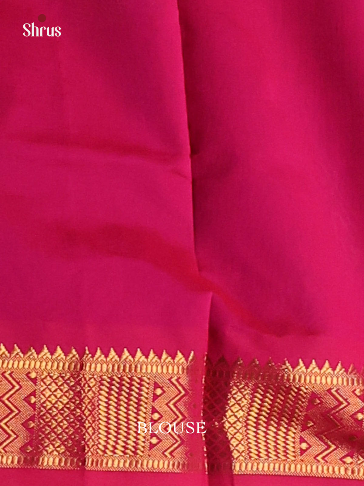 Blue with Purple- Silkcotton-halfpure Saree - Shop on Shrus.com