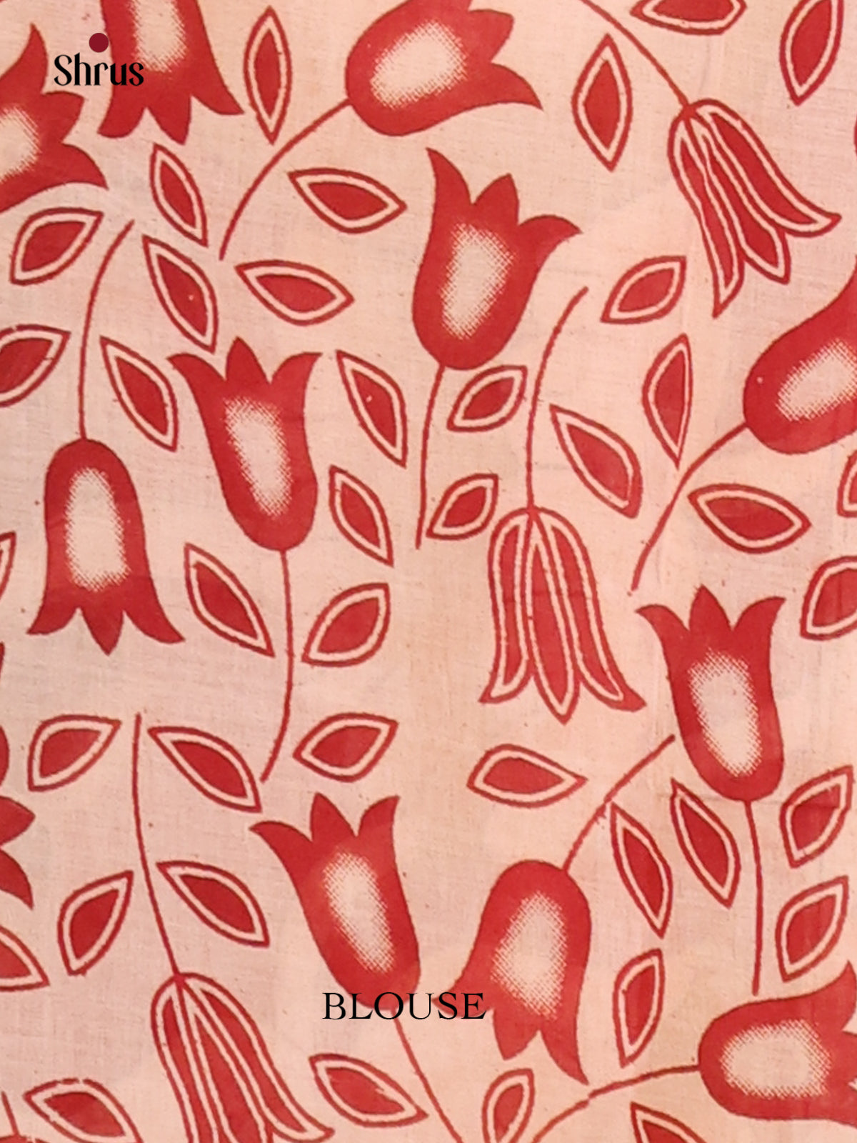 Mustardy Green & Red - kalamkari-cotton Saree - Shop on Shrus.com