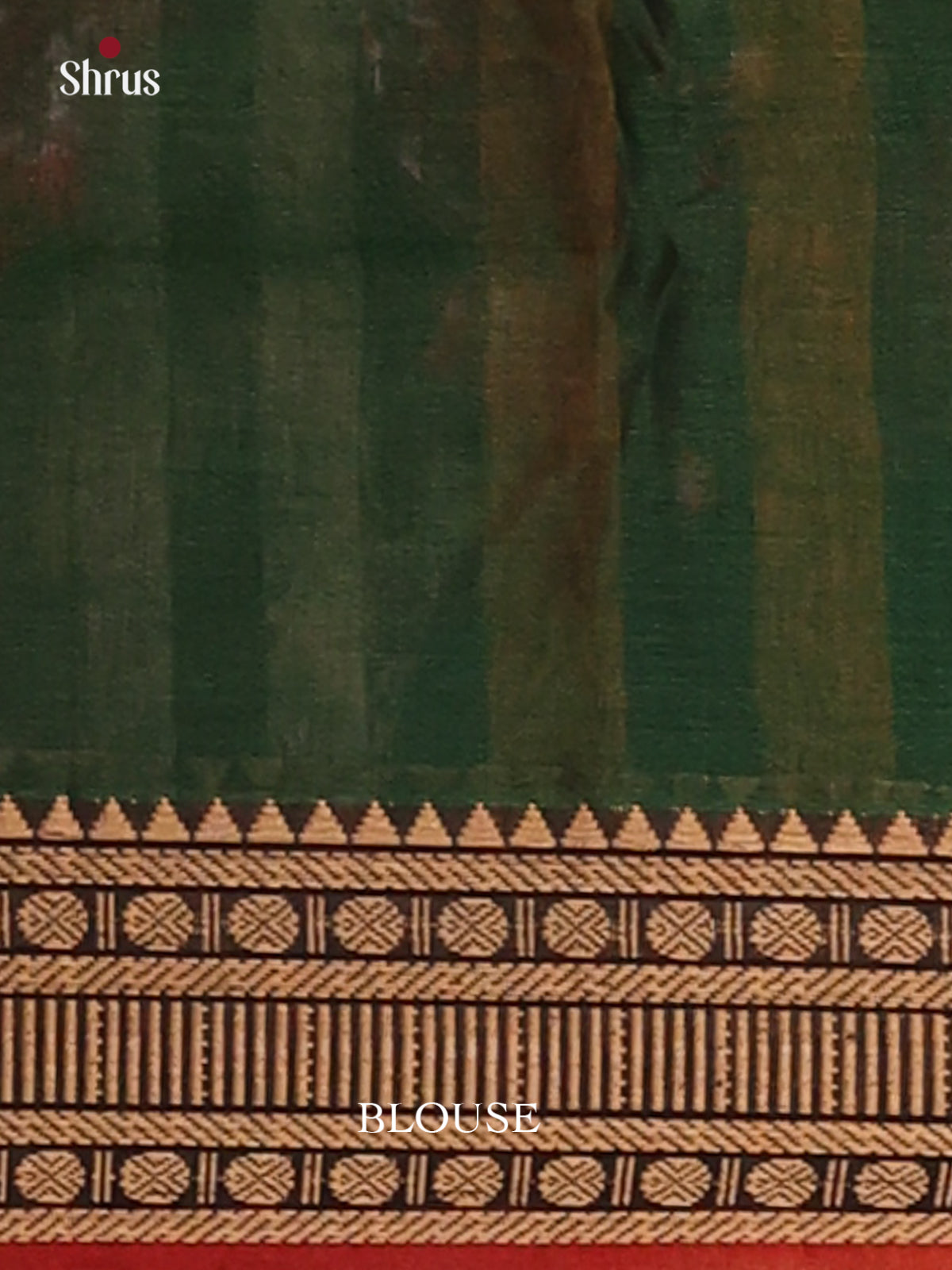 Green &  Red - Narayanpet Cotton Saree - Shop on Shrus.com