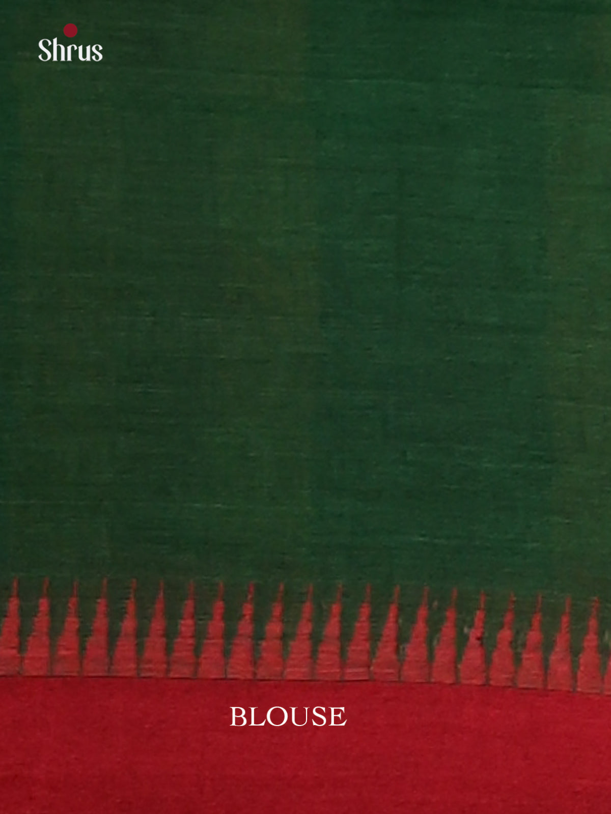 Green & Maroon - Narayanpet Cotton Saree - Shop on Shrus.com