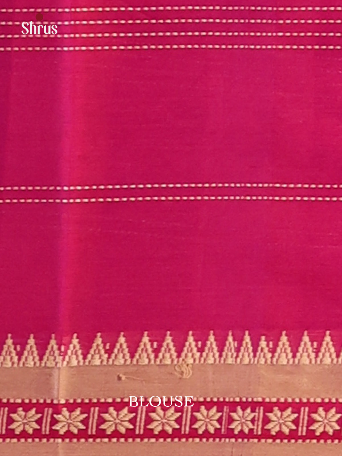 Majenta - Narayanpet Cotton Saree - Shop on Shrus.com
