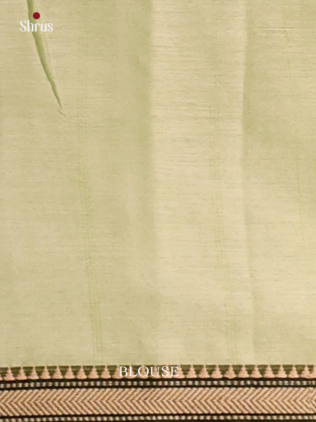 Pista Green & Cream - Narayanpet Cotton Saree - Shop on Shrus.com