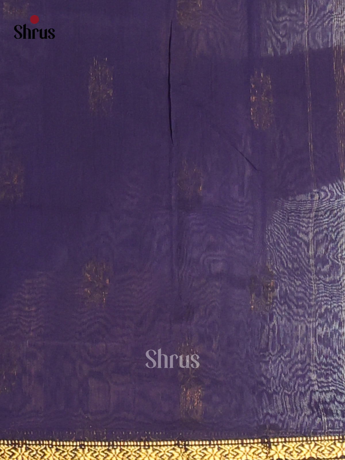 Lavender & Blue - Semi Maheshwari Saree - Shop on Shrus.com