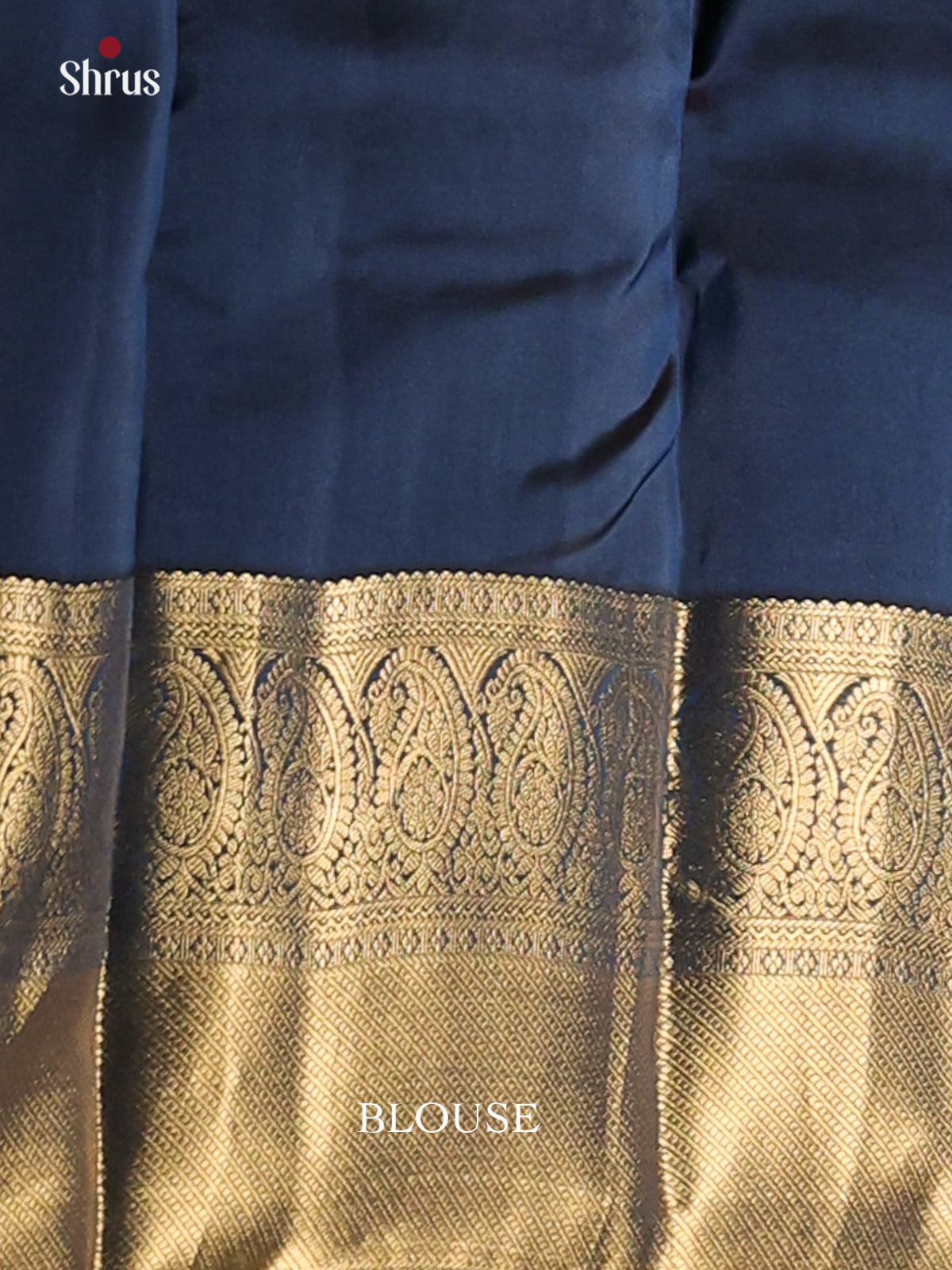 Green & Blue- Kanchipuram-halfpure Saree - Shop on Shrus.com