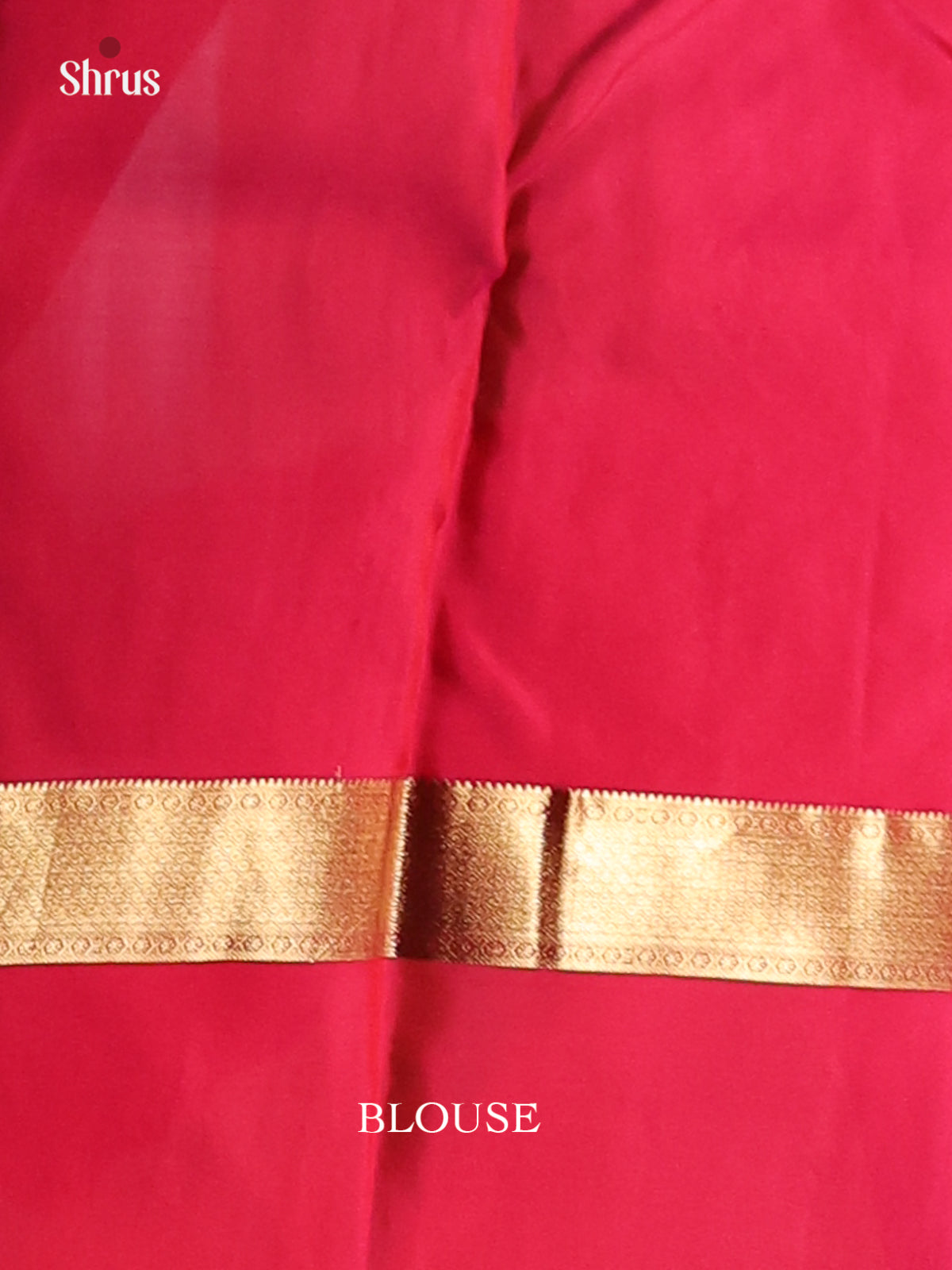 Double Shaded Green & Maroon- Kanchipuram-halfpure Saree - Shop on Shrus.com