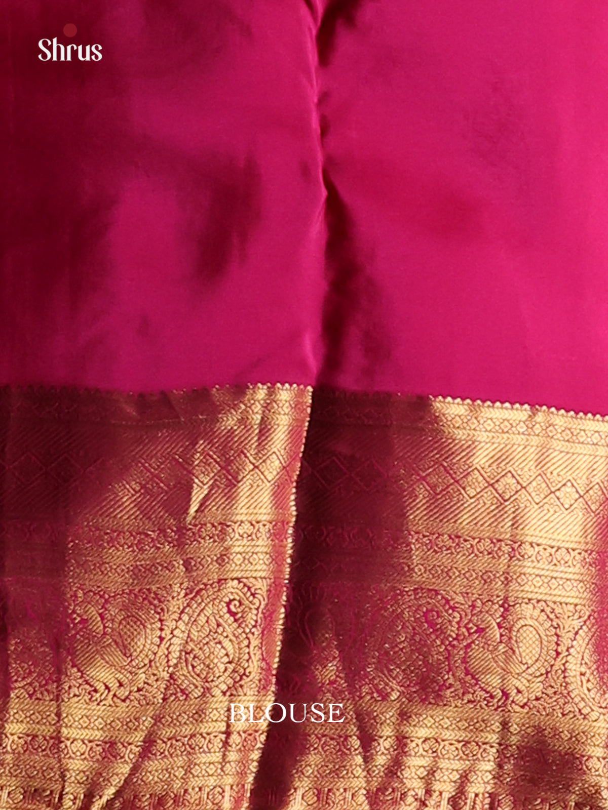 Violet & Purple - Kanchipuram-halfpure Saree - Shop on Shrus.com