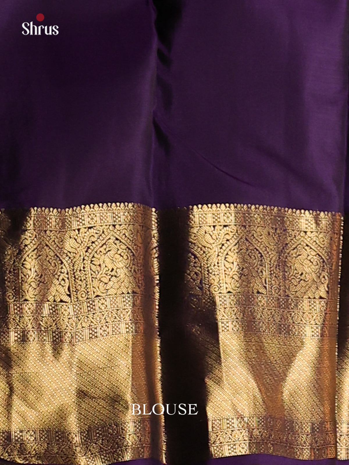 Mehandi Green & Violet - Kanchipuram-halfpure Saree - Shop on Shrus.com
