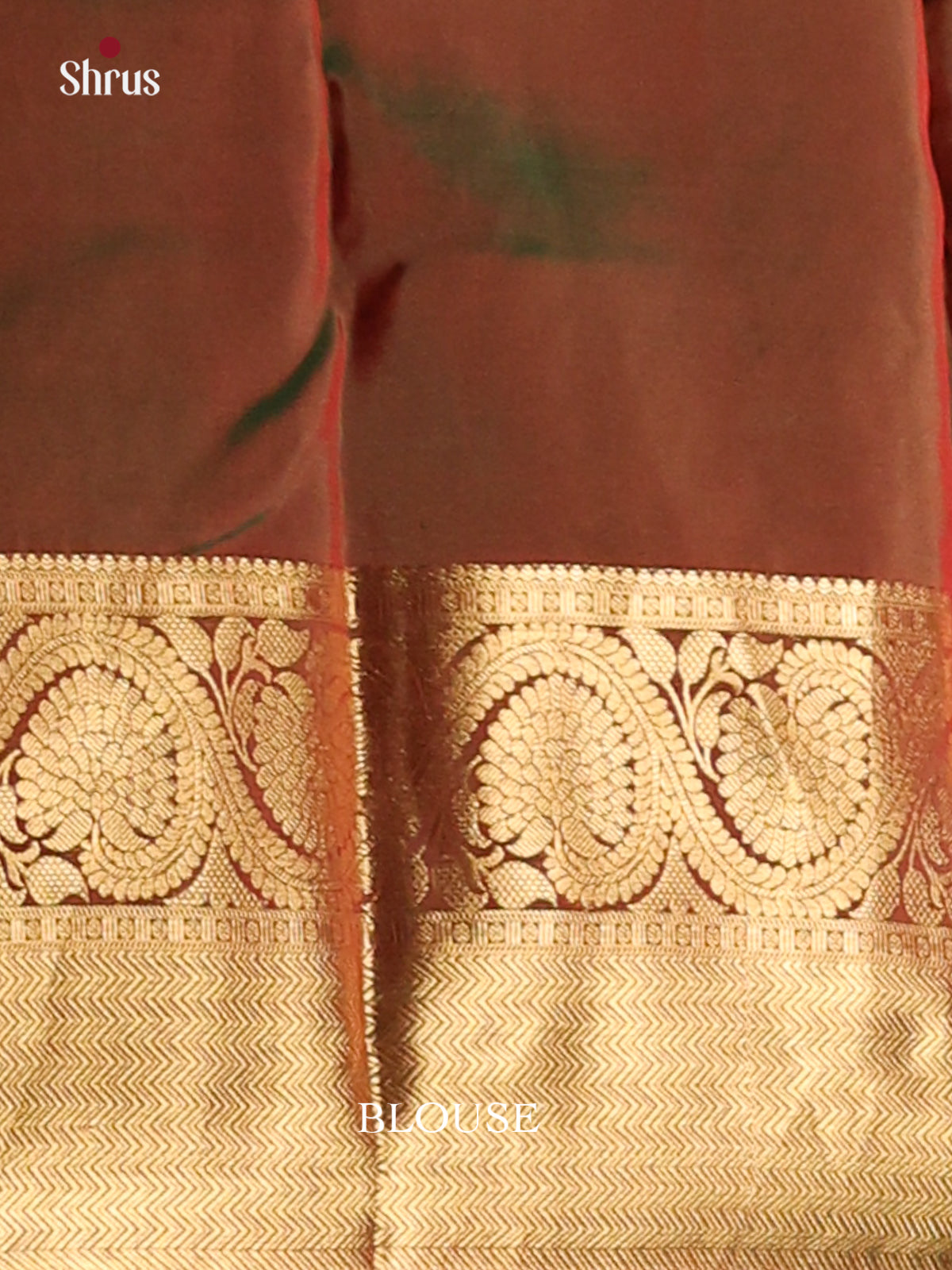 Pink & Green - Kanchipuram-halfpure Saree - Shop on Shrus.com