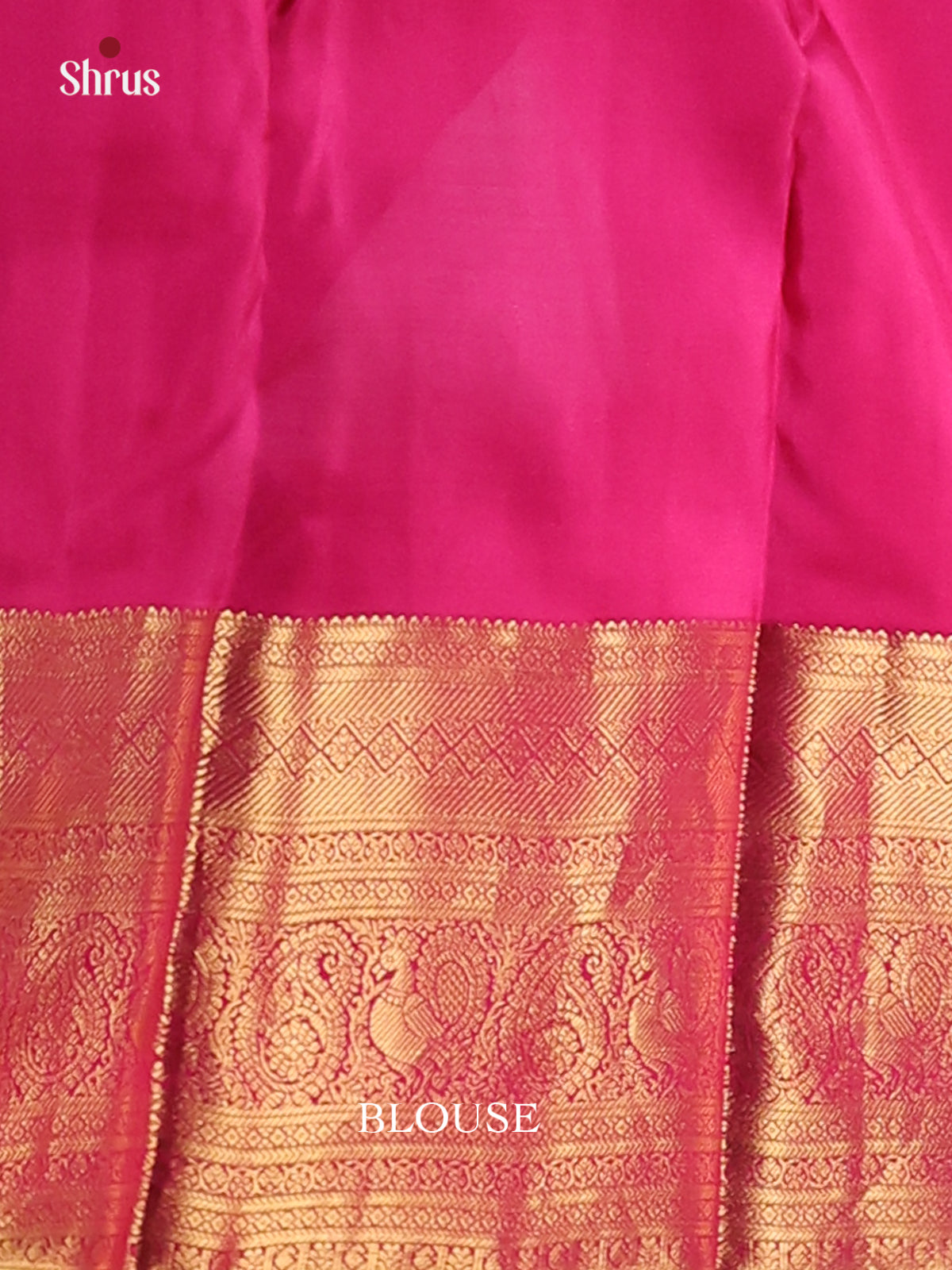Violet & Pink - Kanchipuram-halfpure Saree - Shop on Shrus.com