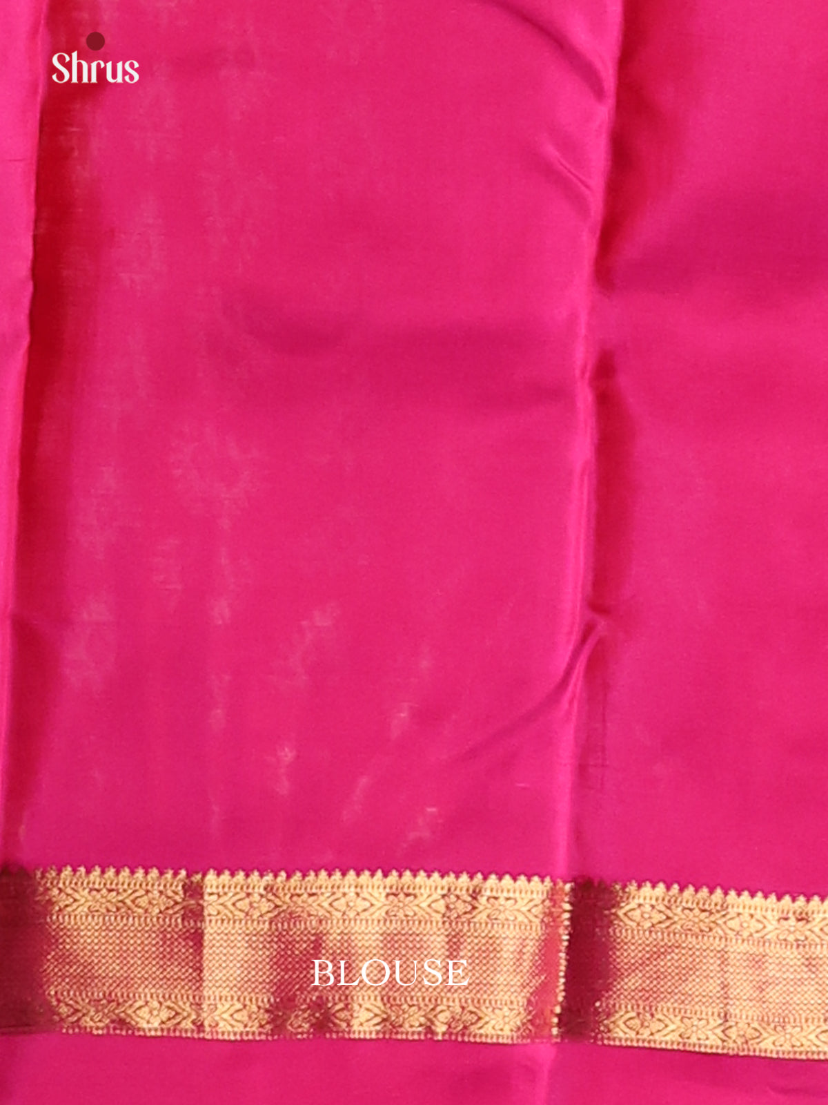 Violet & Pink- Kanchipuram-halfpure Saree - Shop on Shrus.com