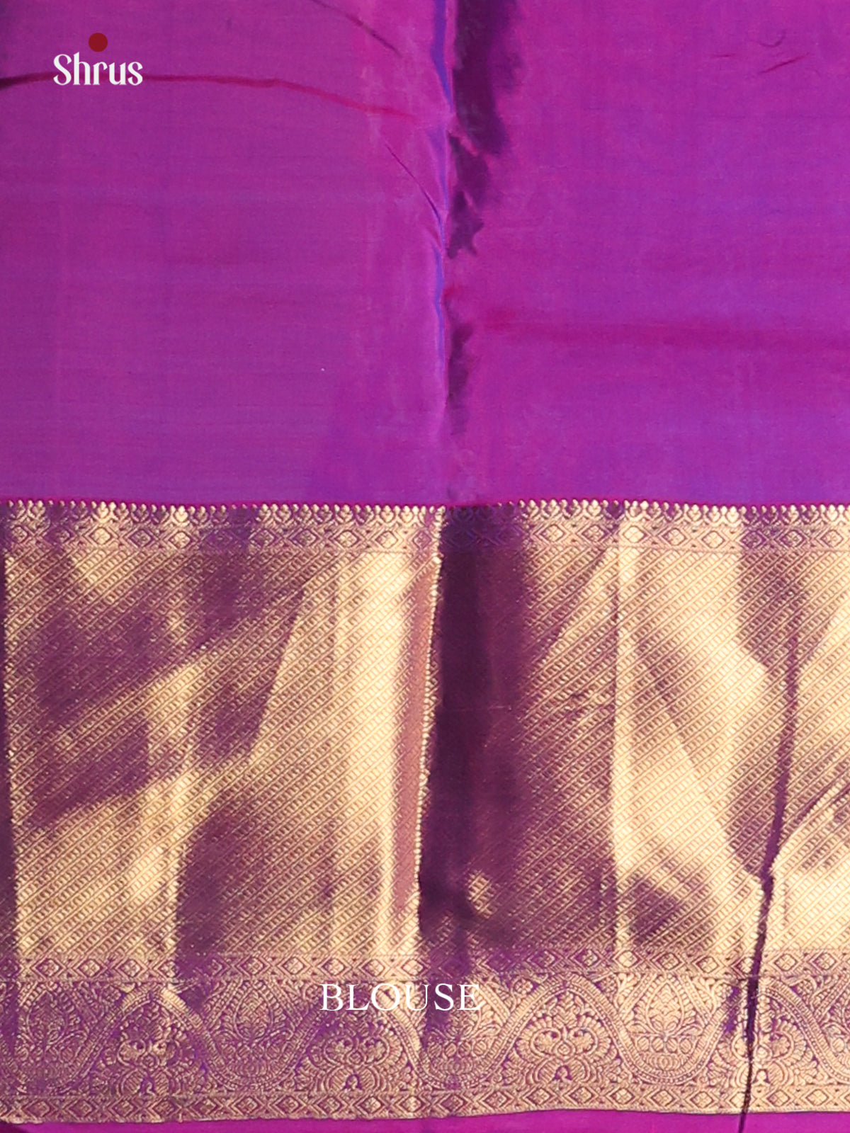 Green & Majenta - Kanchipuram-halfpure Saree - Shop on Shrus.com