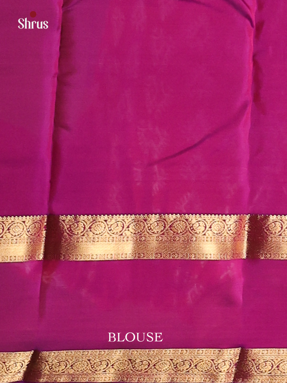 Red & Purple - Kanchipuram-halfpure Saree - Shop on Shrus.com