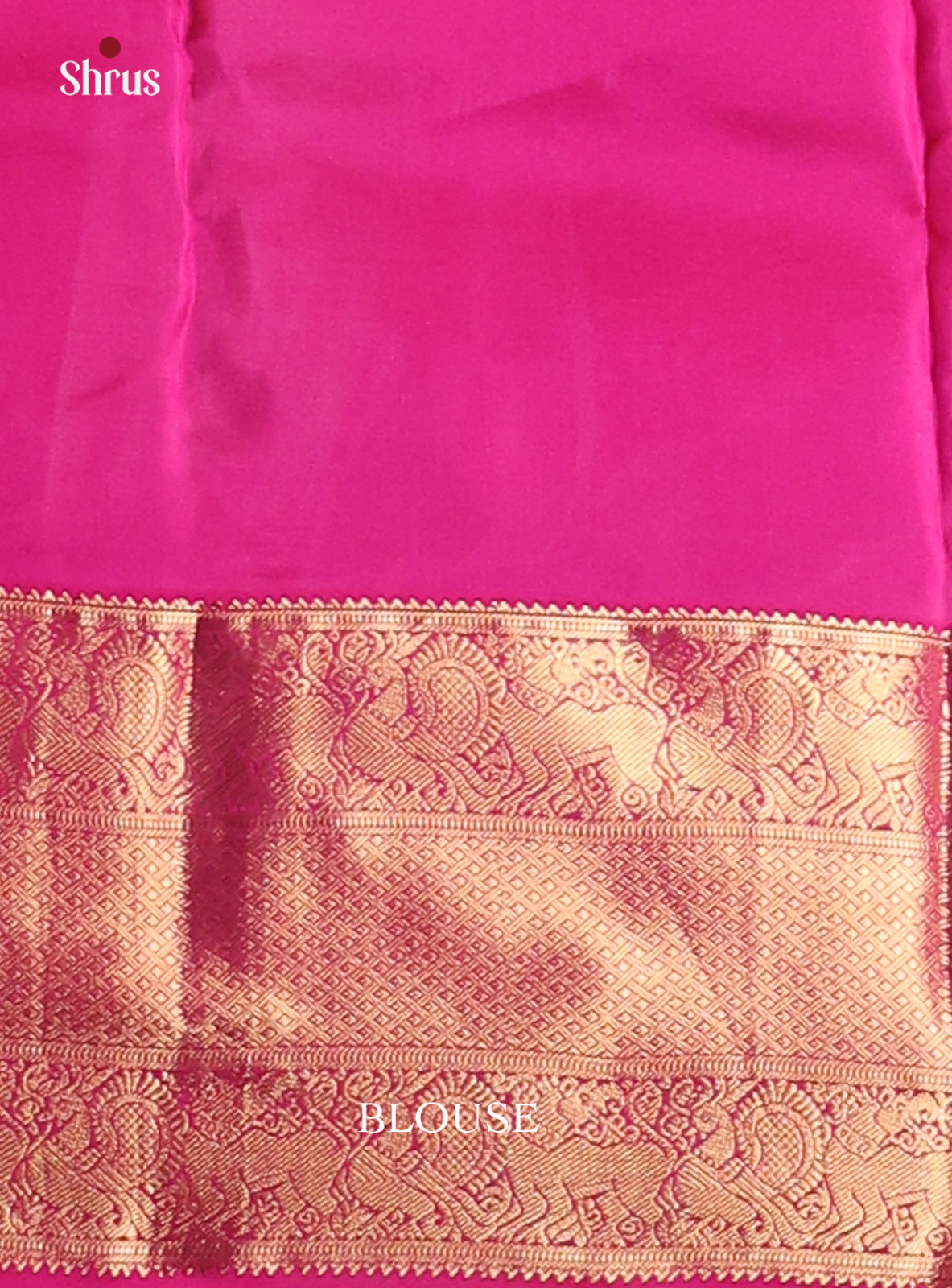 Double Shaded Purple & Pink - Kanchipuram-halfpure Saree - Shop on Shrus.com