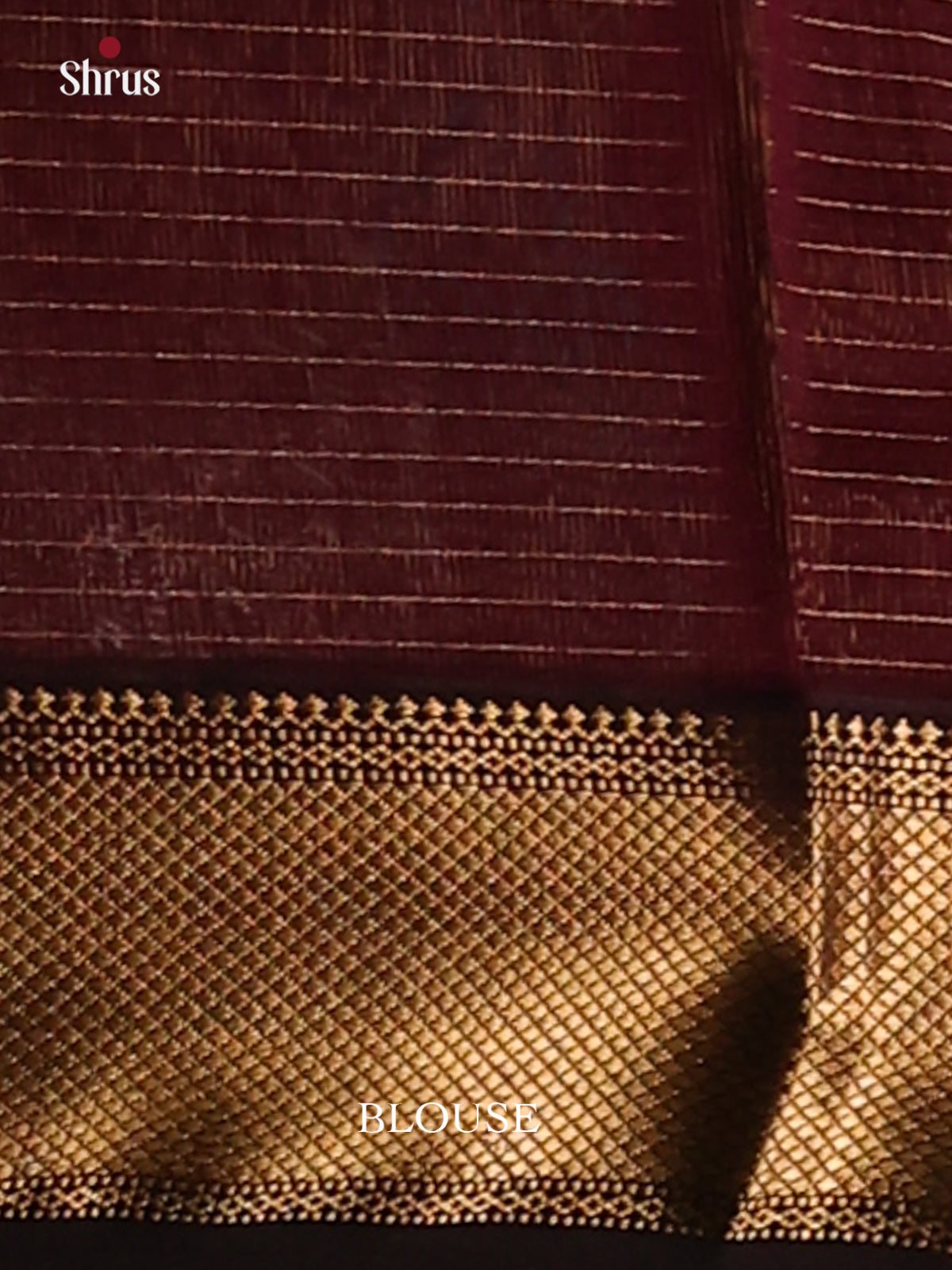 Brown(single Tone)- Maheshwari silkcotton Saree - Shop on Shrus.com