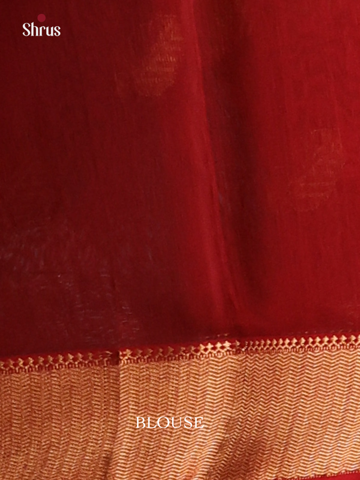 Green with Red- Maheshwari silkcotton Saree - Shop on Shrus.com