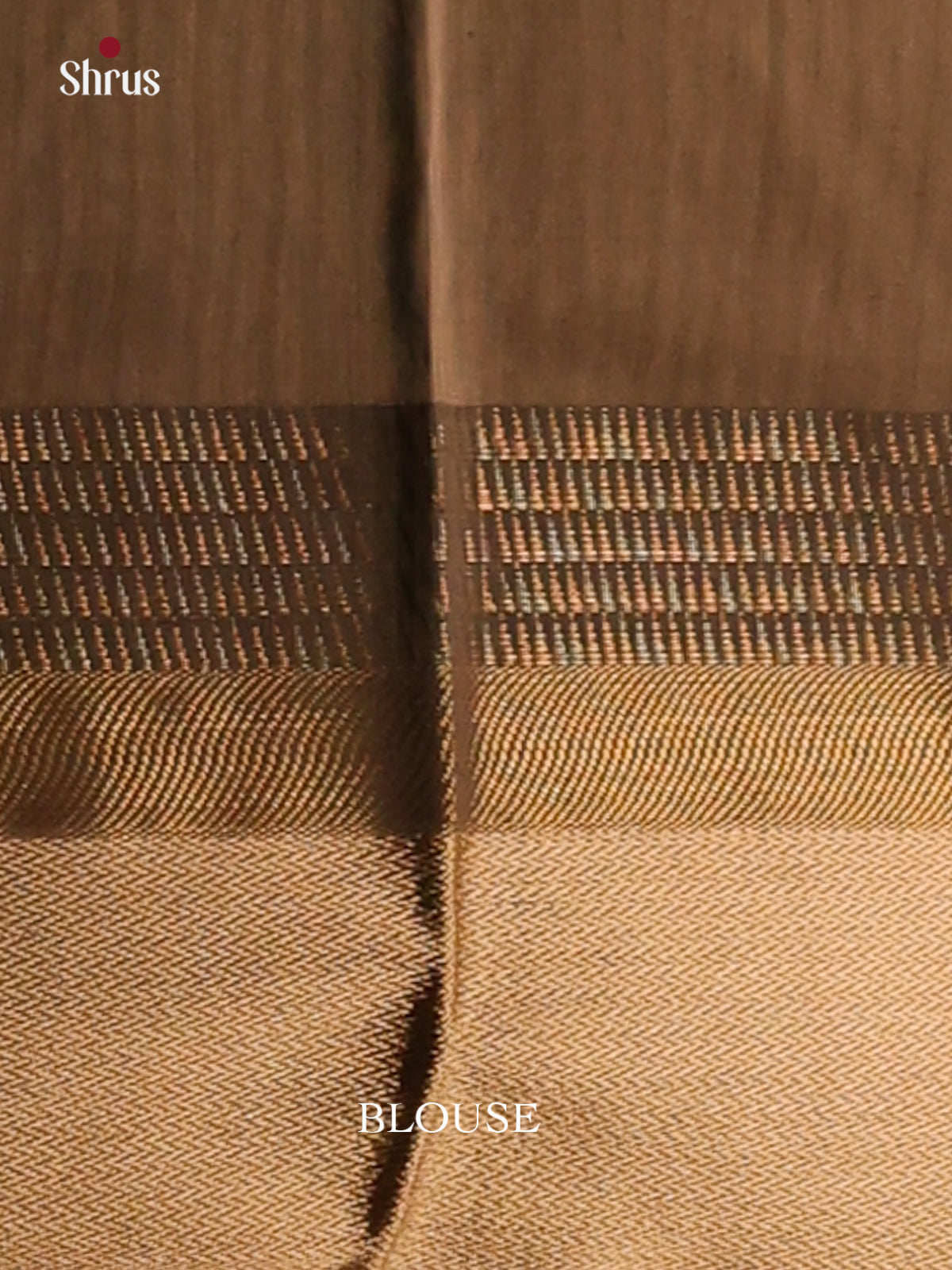 Green & Brown- Maheshwari silkcotton Saree - Shop on Shrus.com
