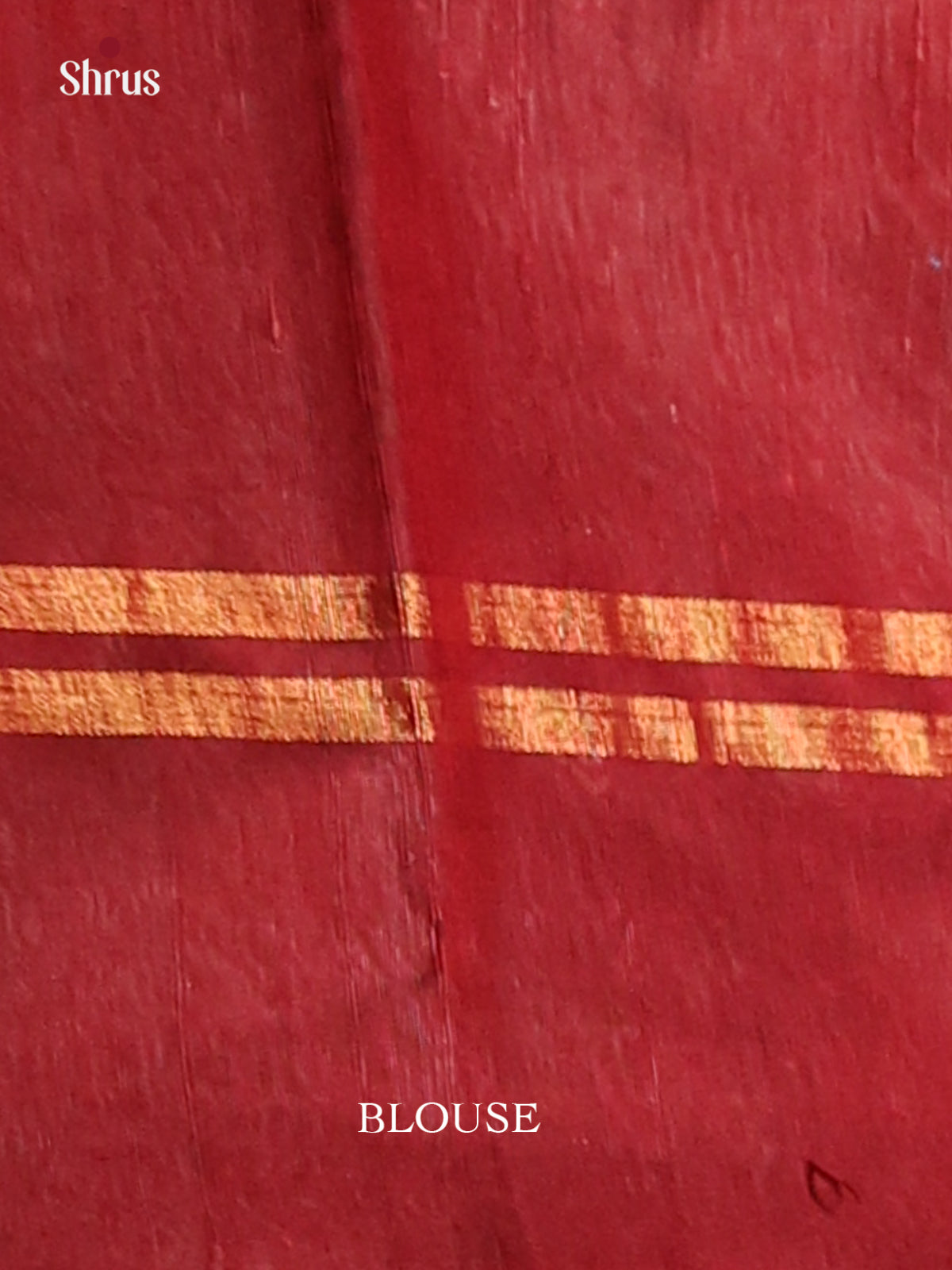 Regal Maroon single Tone Raw Silk Saree gleams with gold zari buttas , floral brocade pallu - Shop on Shrus.com