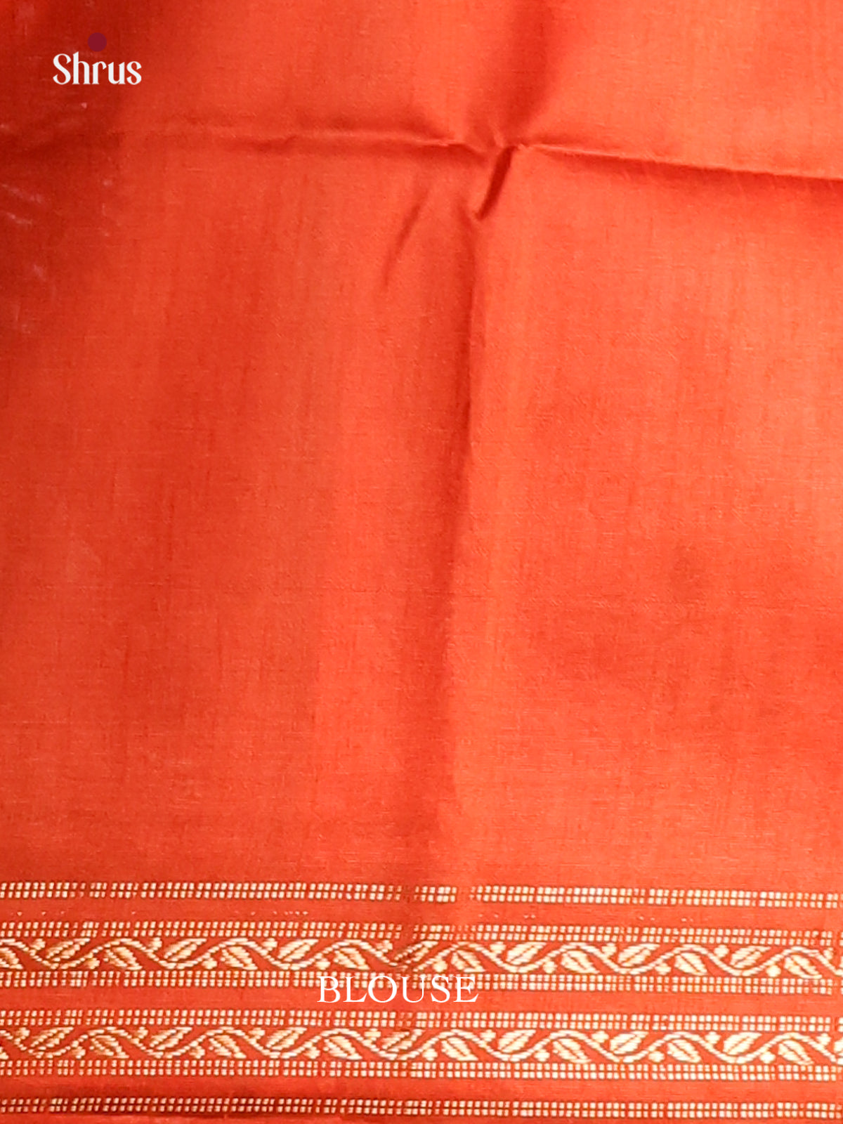 Purple with orange- Semi Rawsilk Saree - Shop on Shrus.com