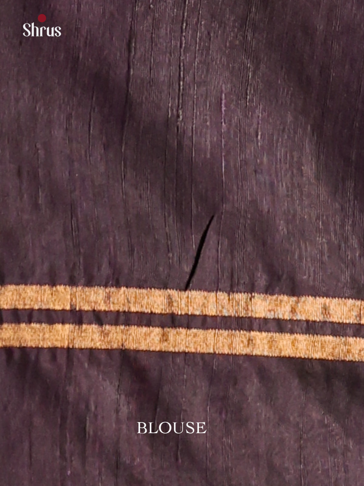 Exquisite Maroon Raw Silk Saree with Zari stripes, motifs , contrast Jamun brocade pallu - Shop on Shrus.com