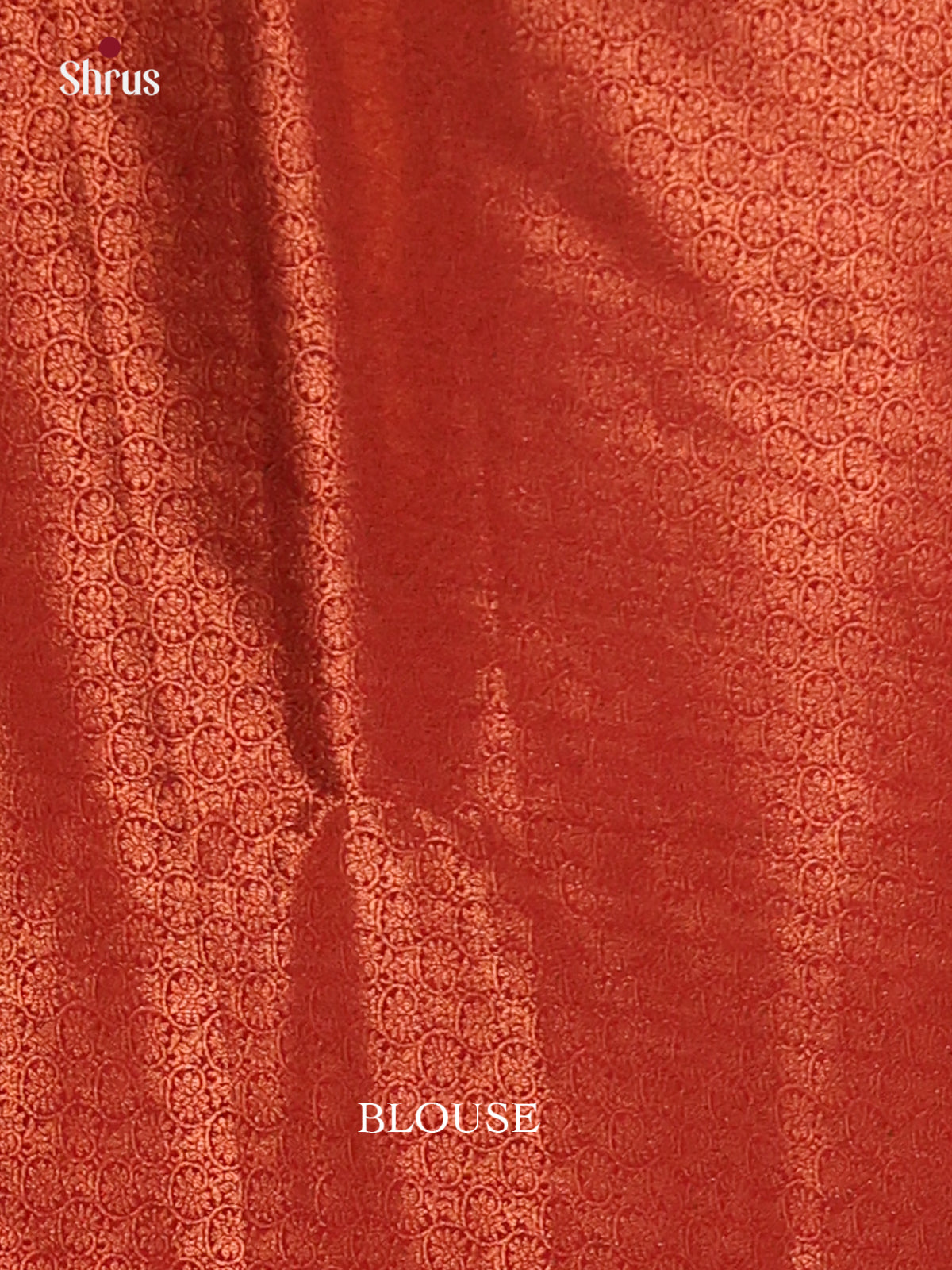 Chickoo with Maroon - Semi Jute Saree - Shop on Shrus.com