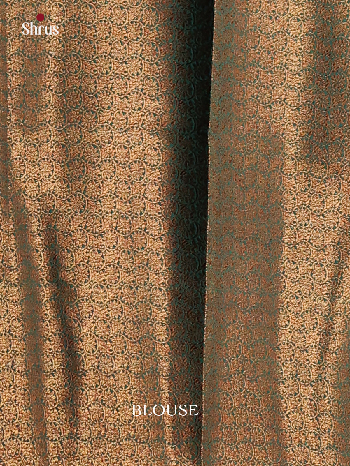 Maroon with Blue - Semi Jute Saree - Shop on Shrus.com