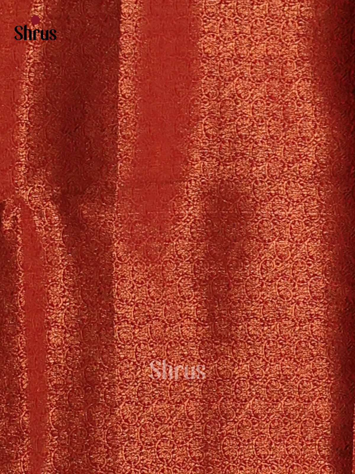 Chikoo with Red - semi jute - Shop on Shrus.com