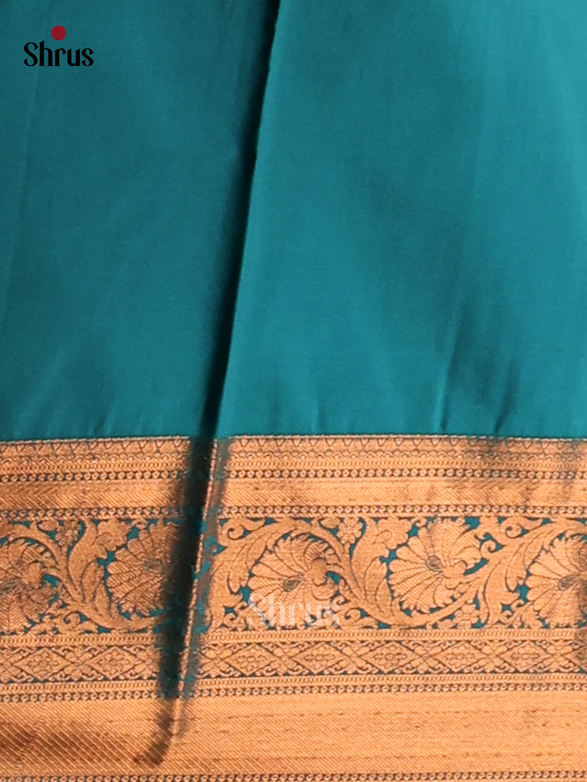 Violet with Blue- Semi Kanchipuram Saree - Shop on Shrus.com