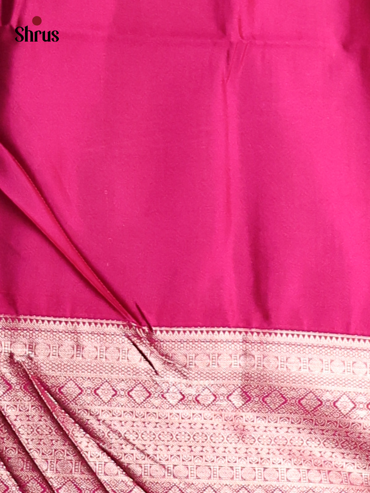 Pastel Blue & Pink - Semi Softsilk Saree - Shop on Shrus.com