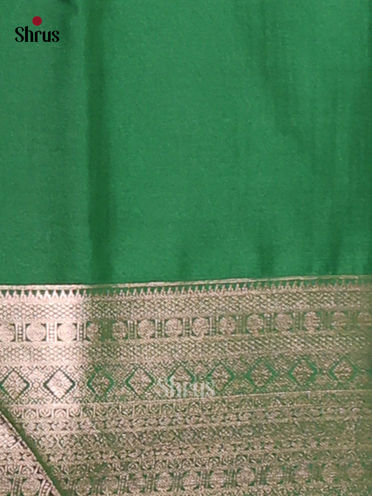 Violet & Green- Semi Softsilk Saree - Shop on Shrus.com