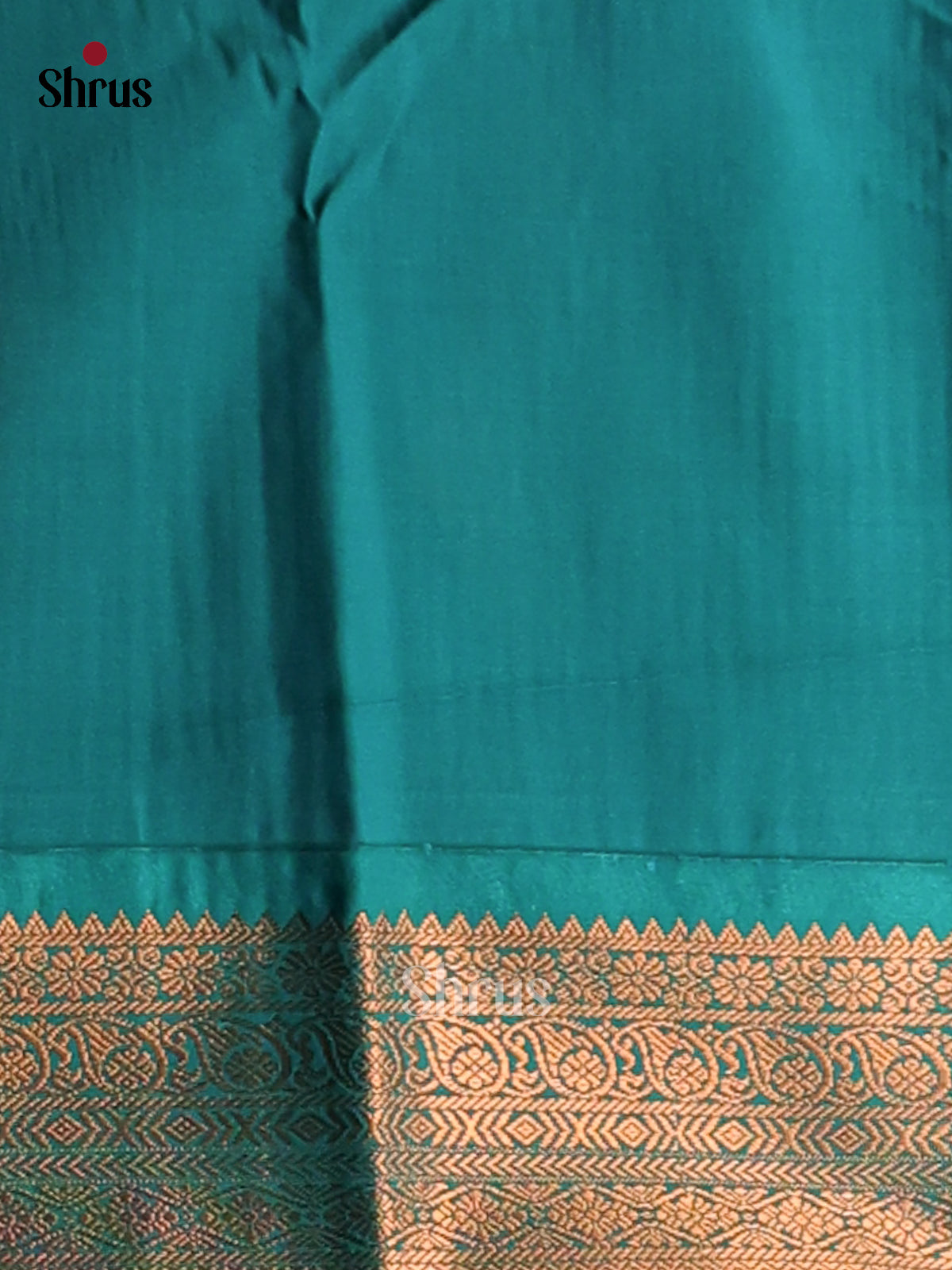 Violet with Blue - Semi Kanchipuram Saree - Shop on Shrus.com