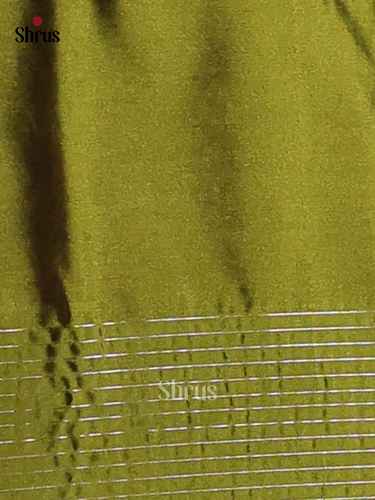 Lavender & Green - Semi Softsilk Saree - Shop on Shrus.com