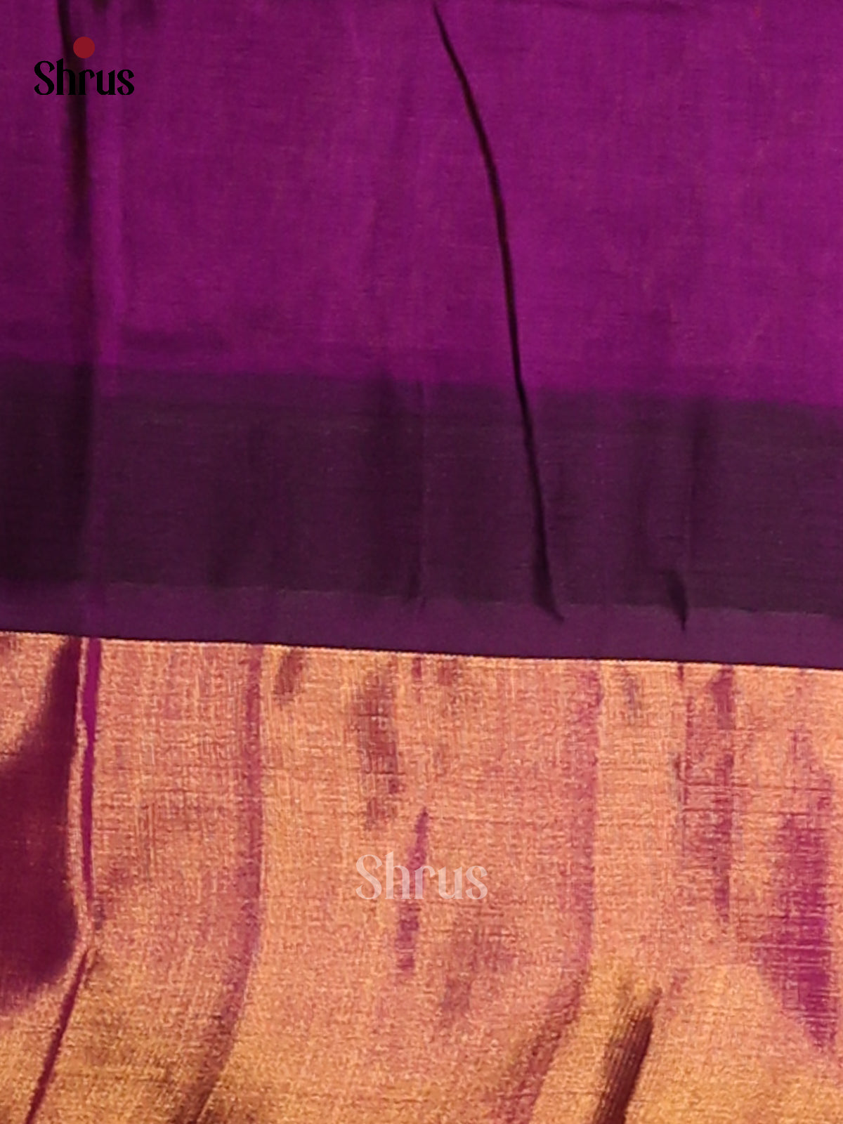 DES27370 - Silk Cotton Saree - Shop on Shrus.com