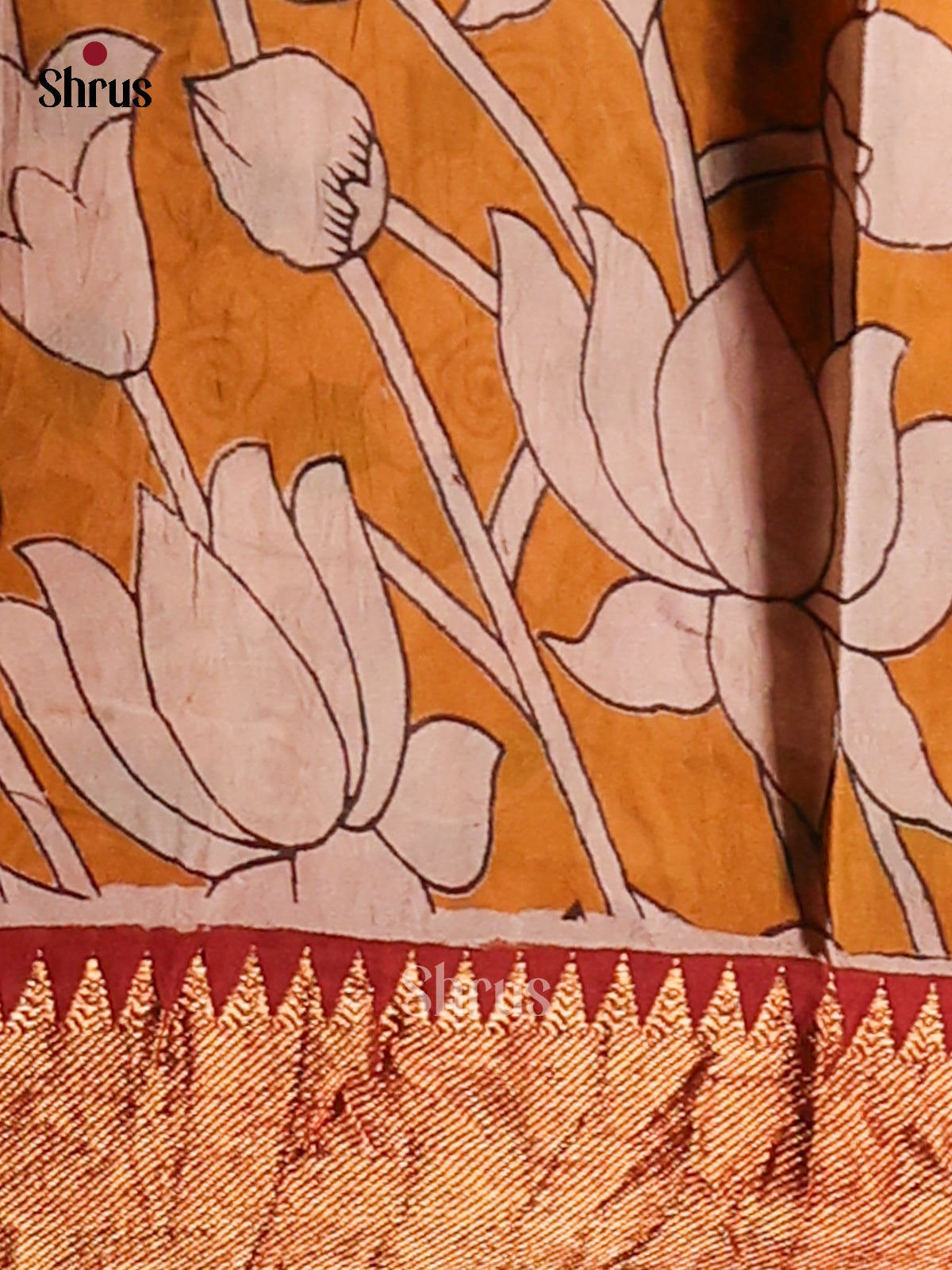 DES28156 - chennur-kalamkari Saree - Shop on Shrus.com