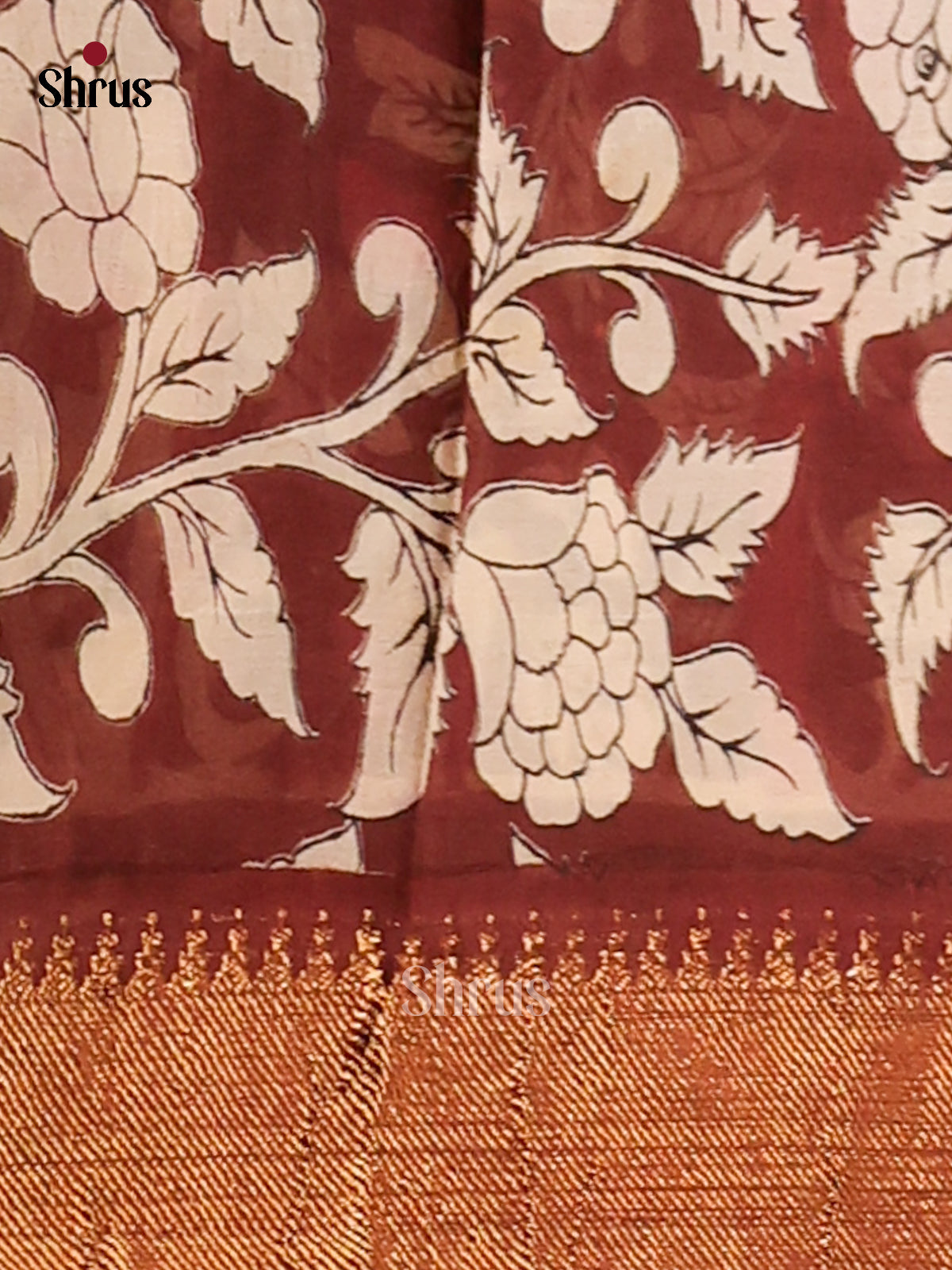 DES28199 - chennur-kalamkari Saree - Shop on Shrus.com