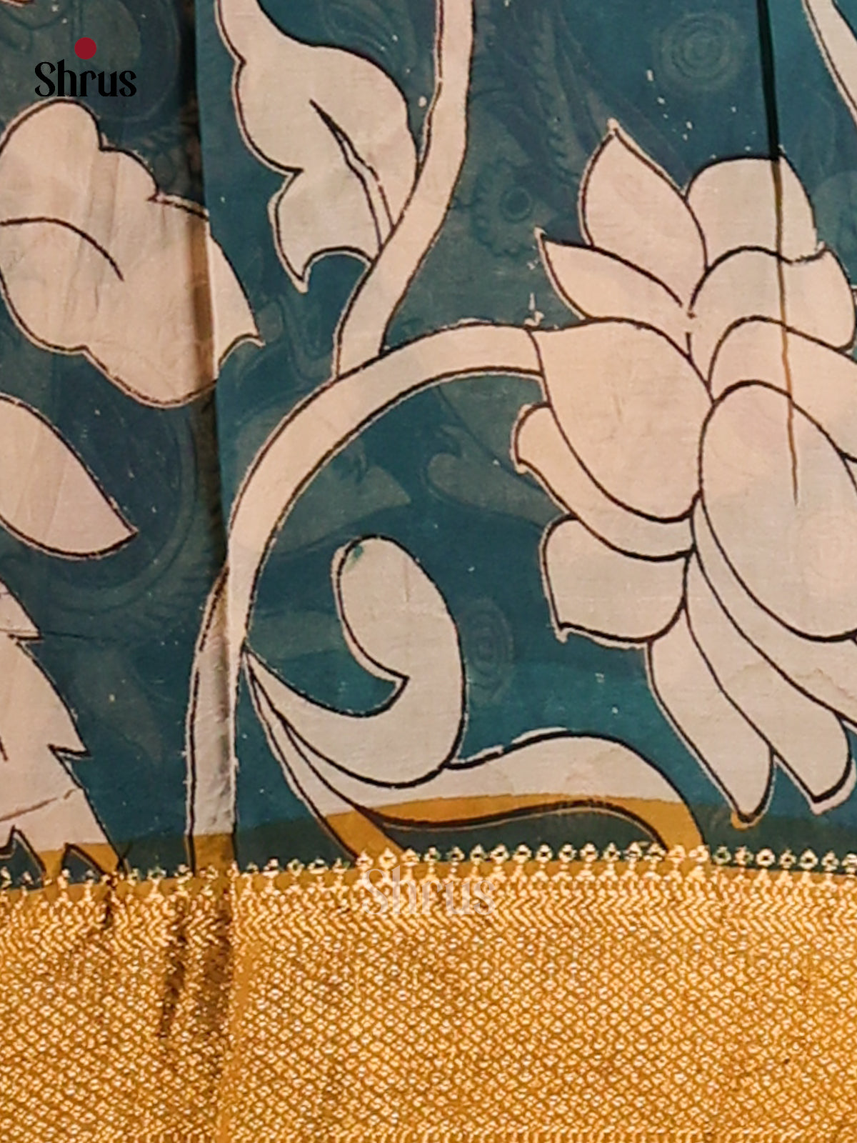 DES28211- chennur-kalamkari Saree - Shop on Shrus.com