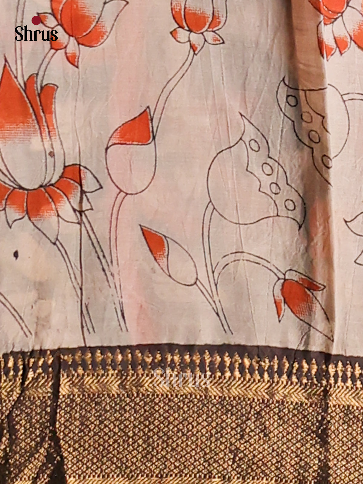 DES28213 - chennur-kalamkari Saree - Shop on Shrus.com