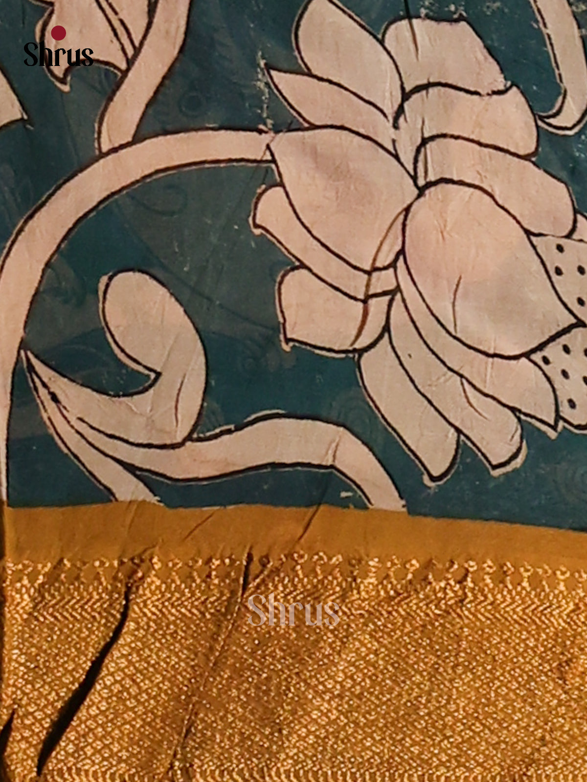 DES28232 - chennur-kalamkari Saree - Shop on Shrus.com