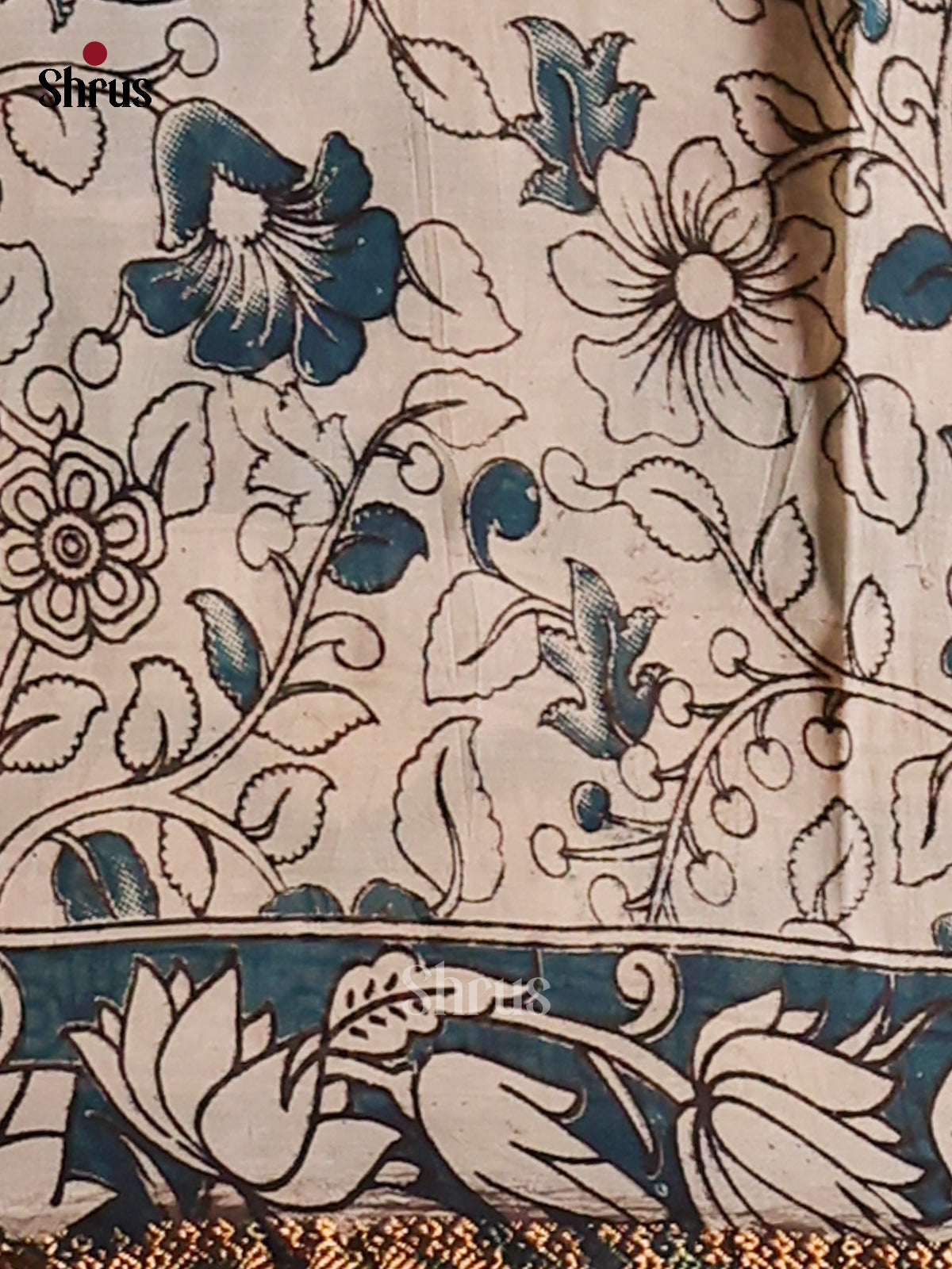 DES28236 - chennur-kalamkari Saree - Shop on Shrus.com
