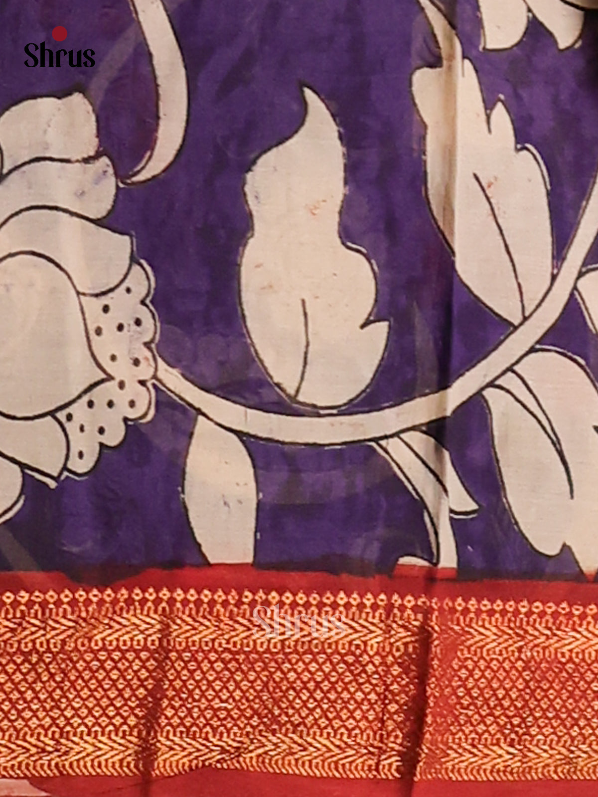 DES28237 - chennur-kalamkari Saree - Shop on Shrus.com