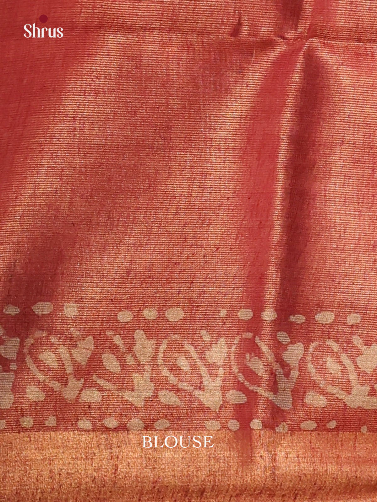 Grey & Red - Bhatik Saree - Shop on Shrus.com