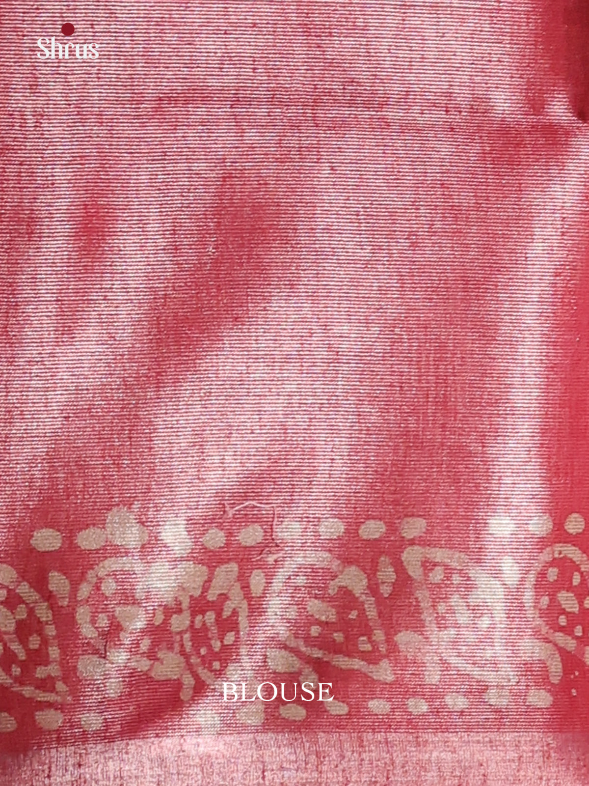 Blue & Red- Bhatik Saree - Shop on Shrus.com