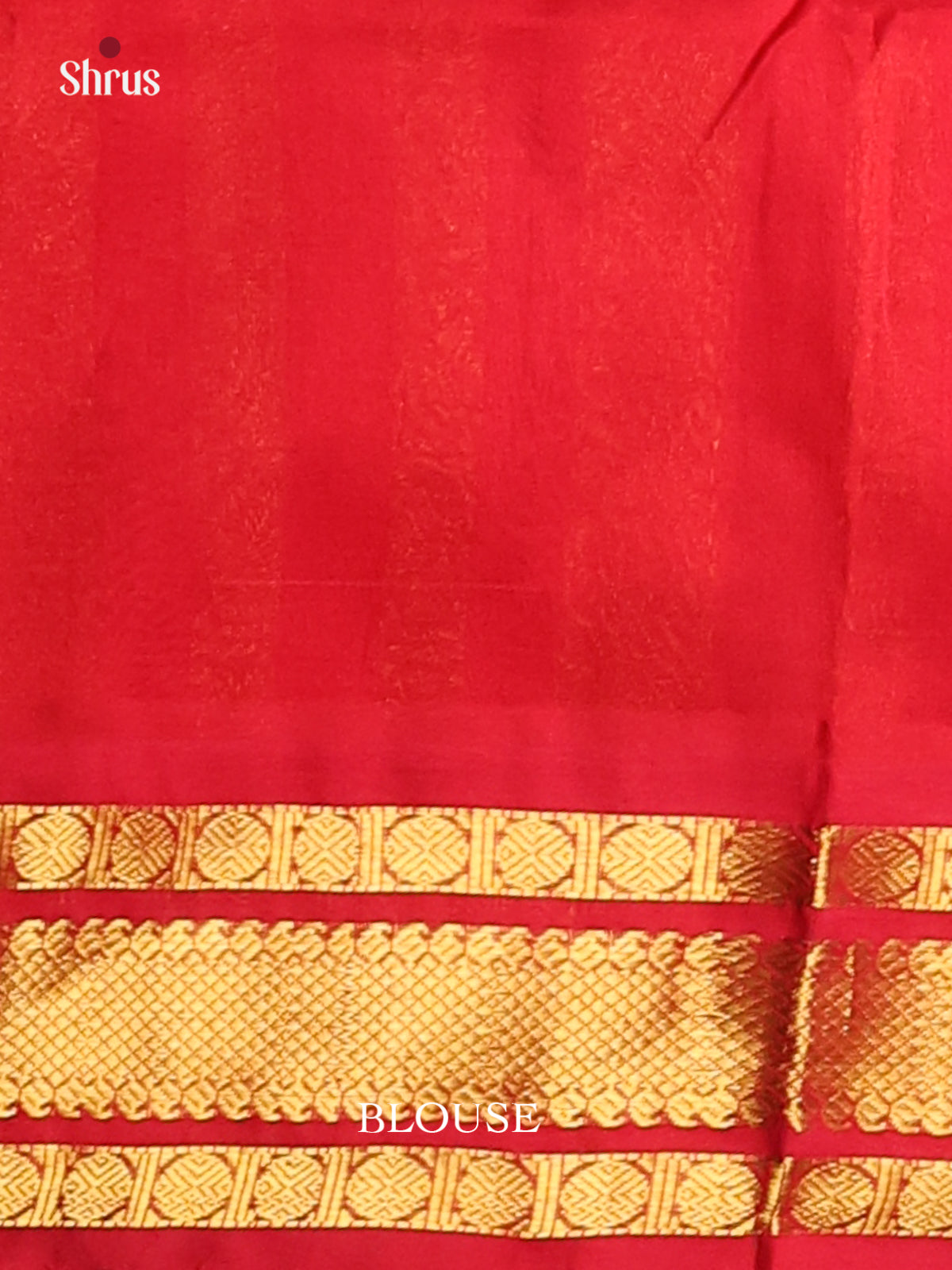 Royal Blue  Silk Cotton Saree with gold zari peacock, manga buttas , Red zari border - Shop on Shrus.com