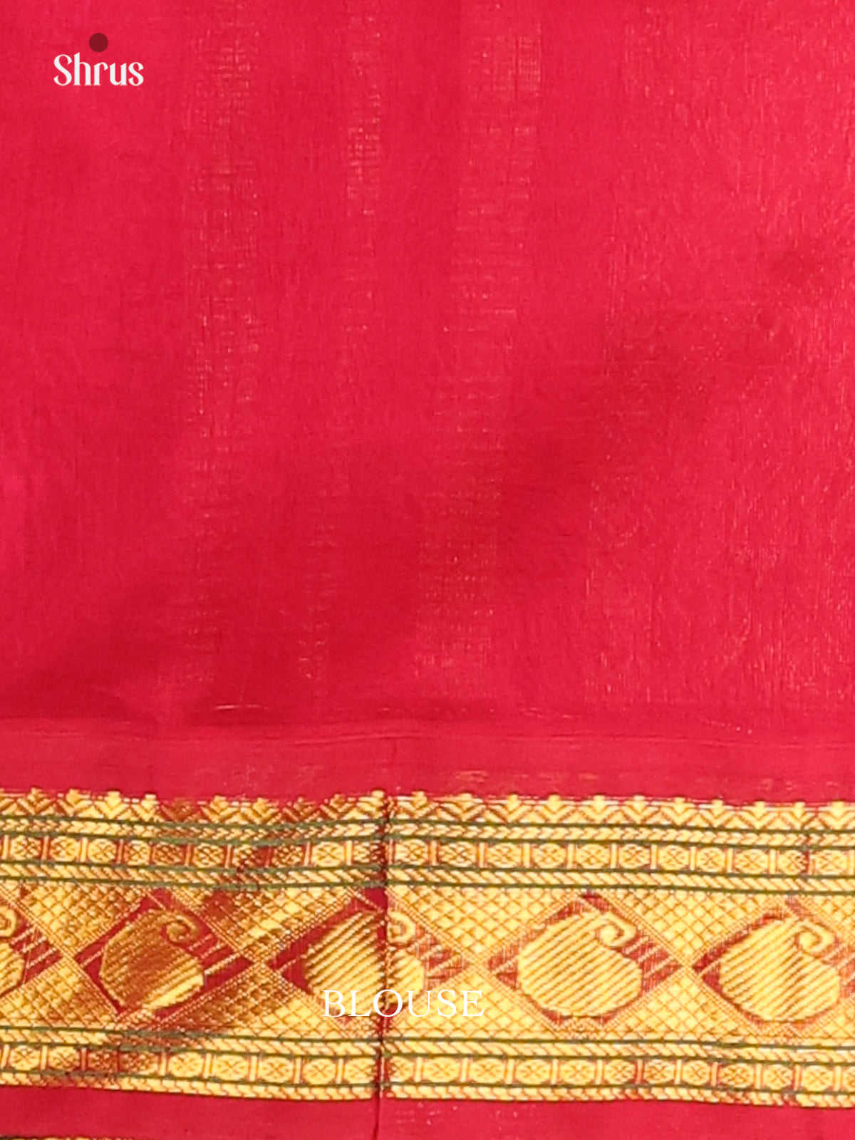 Chic Mustard & Black Silk Cotton Saree with checks & Red zari manga butta Border -1
