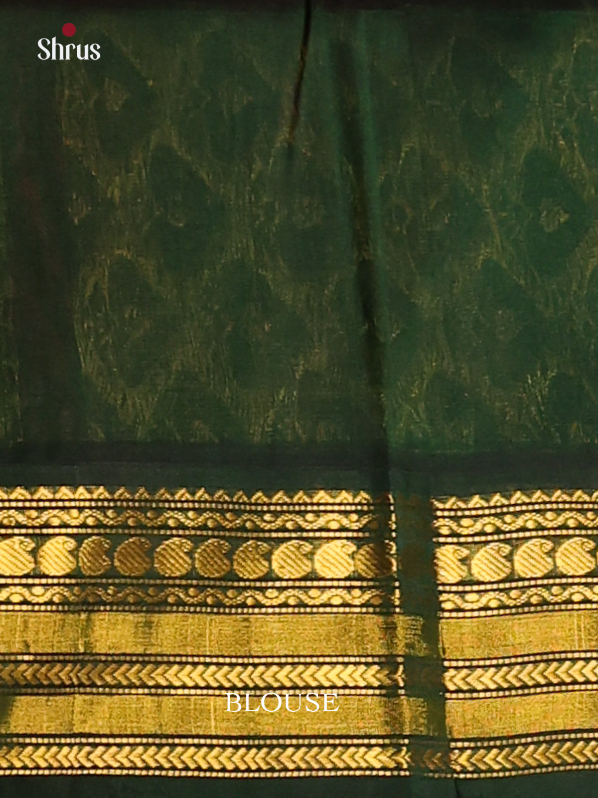 Charming Pink Silk Cotton Saree with Manga Buttas & Green Brocade Pallu - Shop on Shrus.com