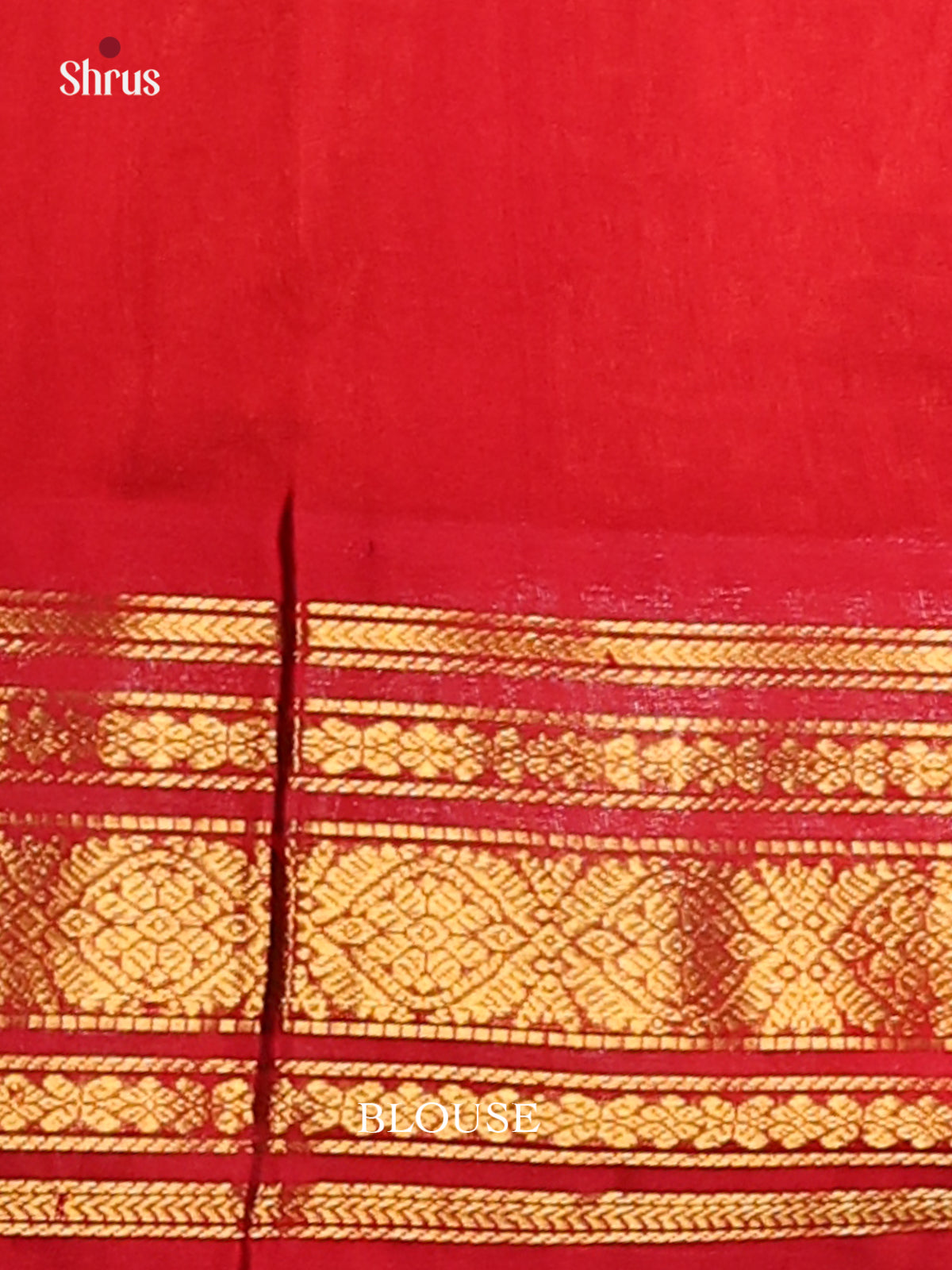 Timeless Bottle Green  Silk Cotton Saree with floral vine Red zari border - Shop on Shrus.com
