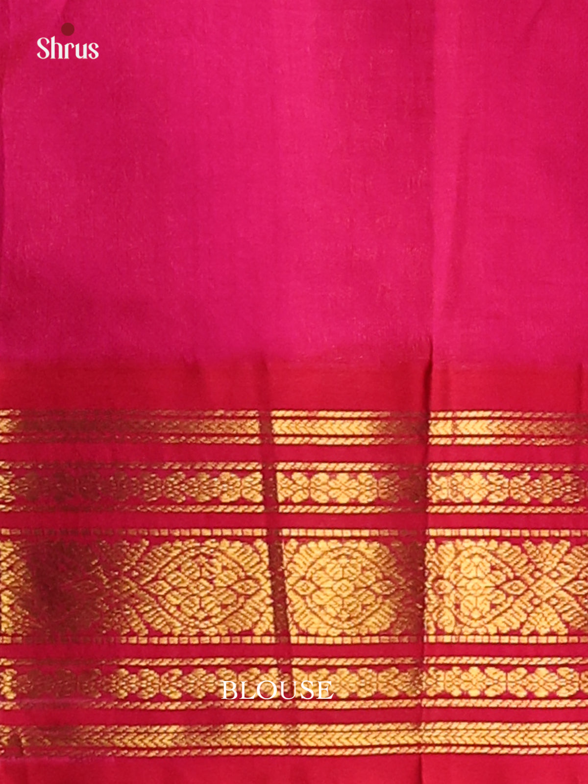Classy Dark Bottle Green  Silk Cotton Saree with floral vine pink border - Shop on Shrus.com