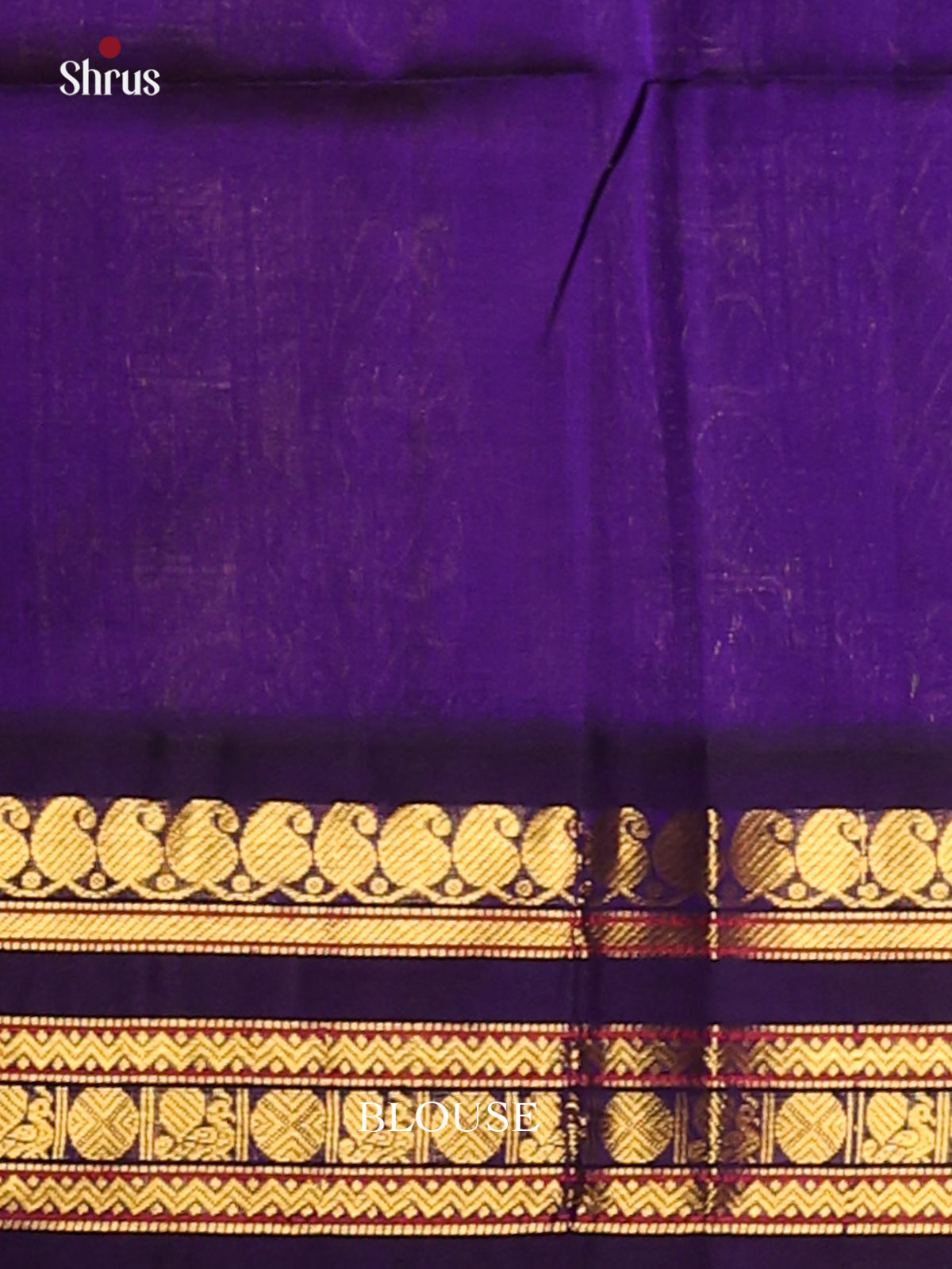 Luxurious Lemon Yellow Silk Cotton Saree with Contrast Violet Rettaipet Zari Border - Shop on Shrus.com