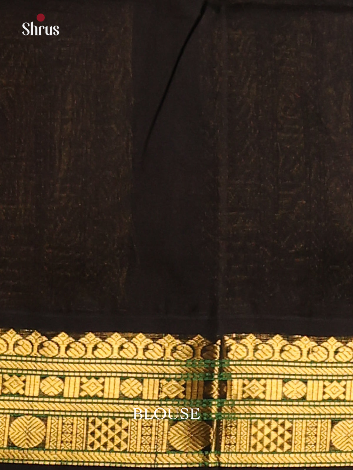 Radiant Orange Silk Cotton Saree with contrast Black zari border - Shop on Shrus.com