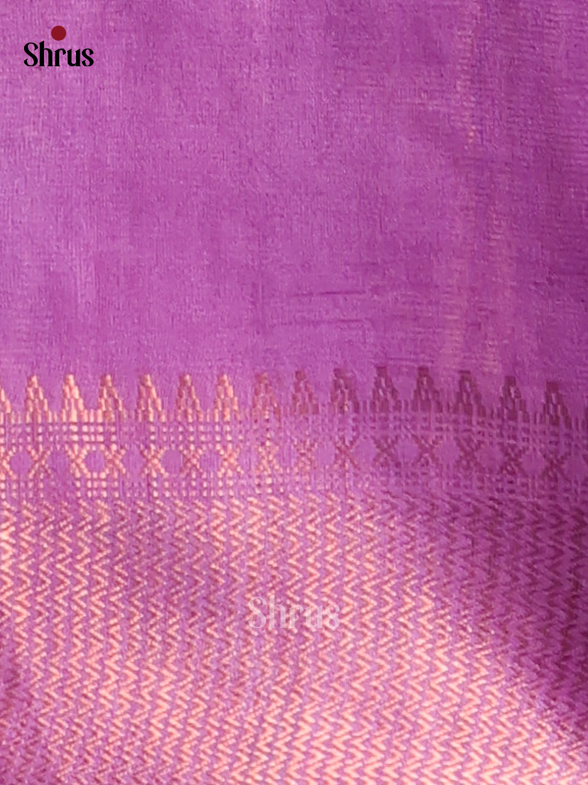 Violet with Purple - Shibori Saree - Shop on Shrus.com