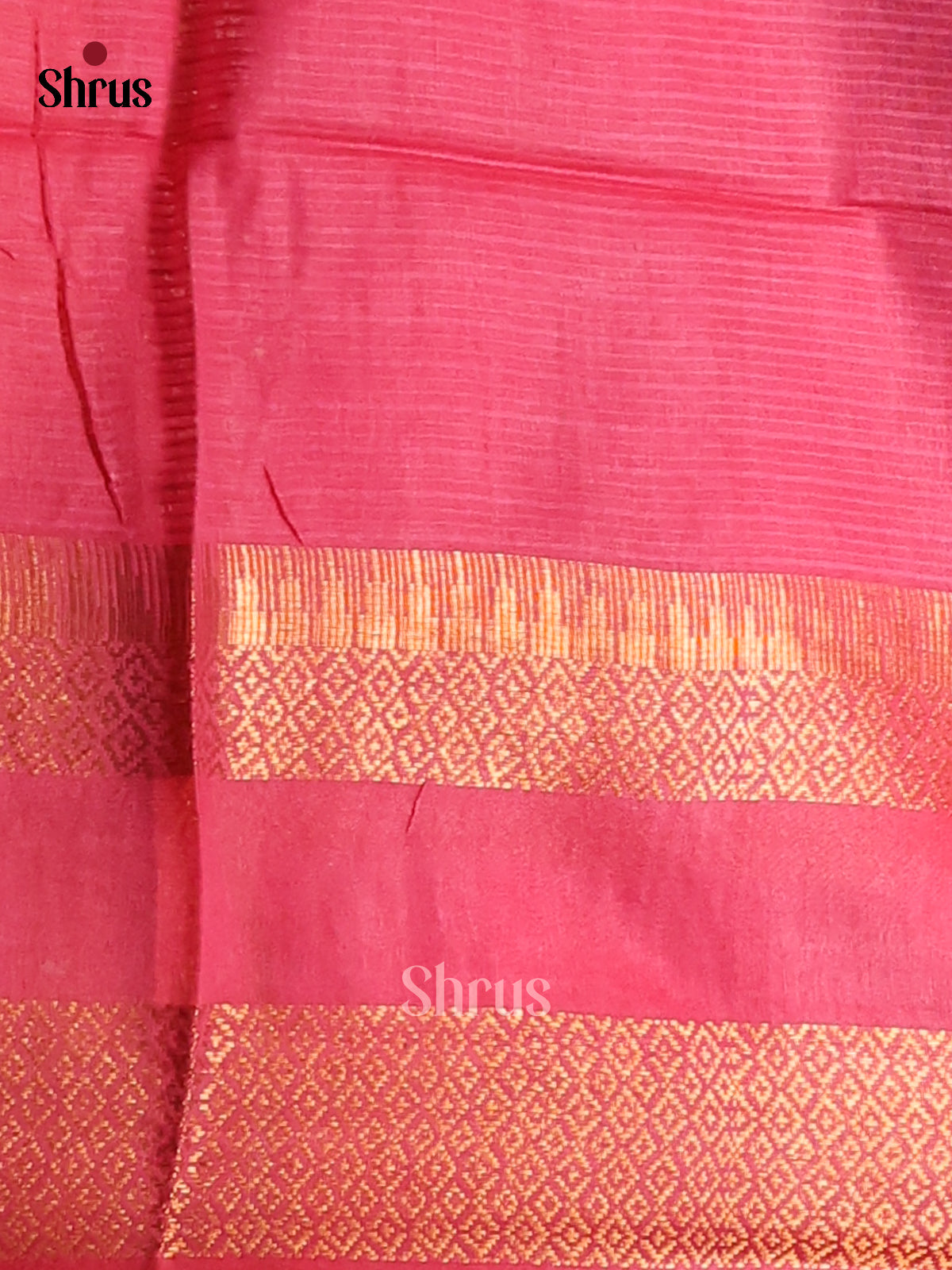 Purple with Pink - shibori saree - Shop on Shrus.com